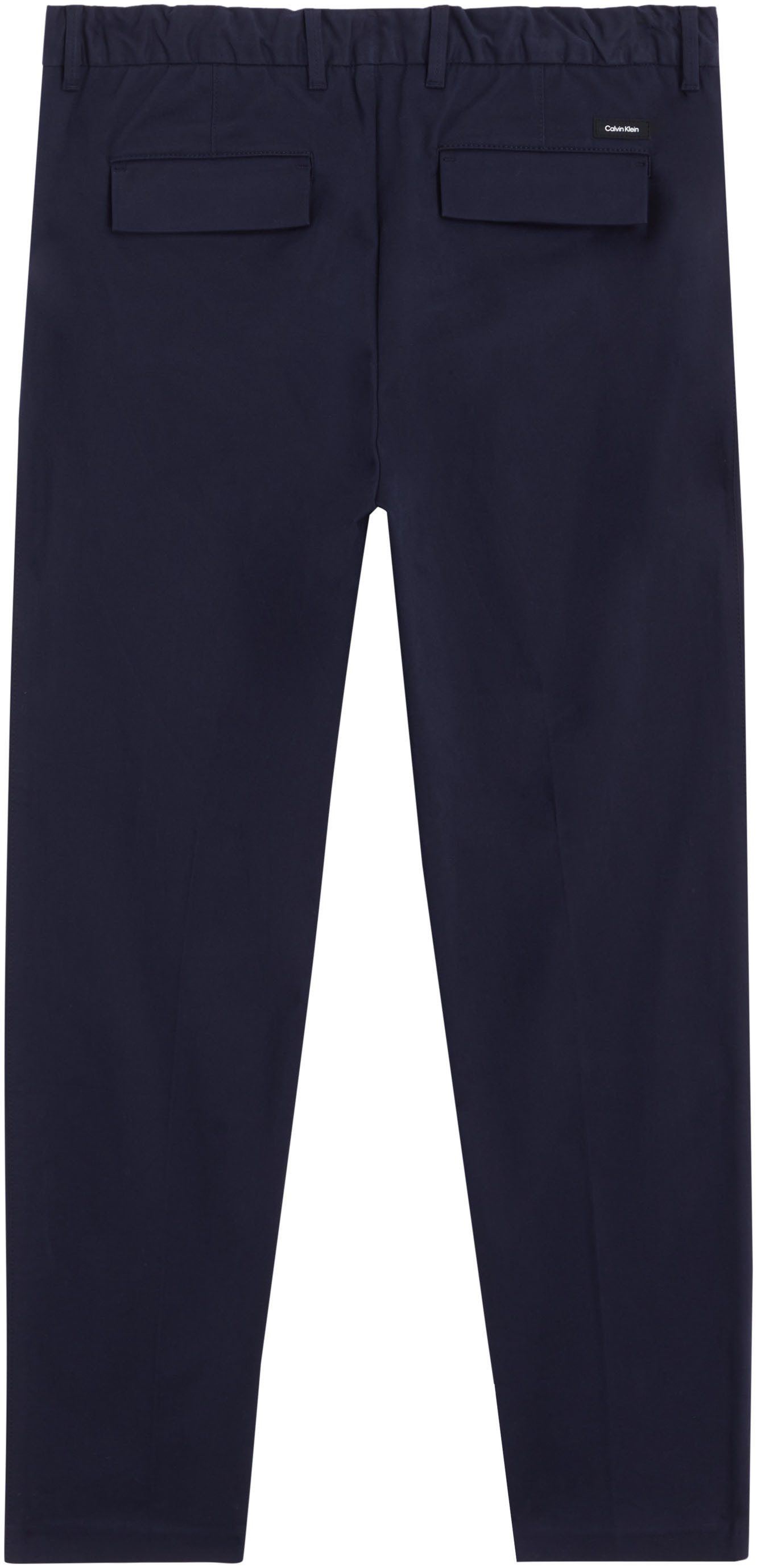 Calvin Klein Pantalon met vouw MODERN TWILL TAPERED PLEAT PANTS