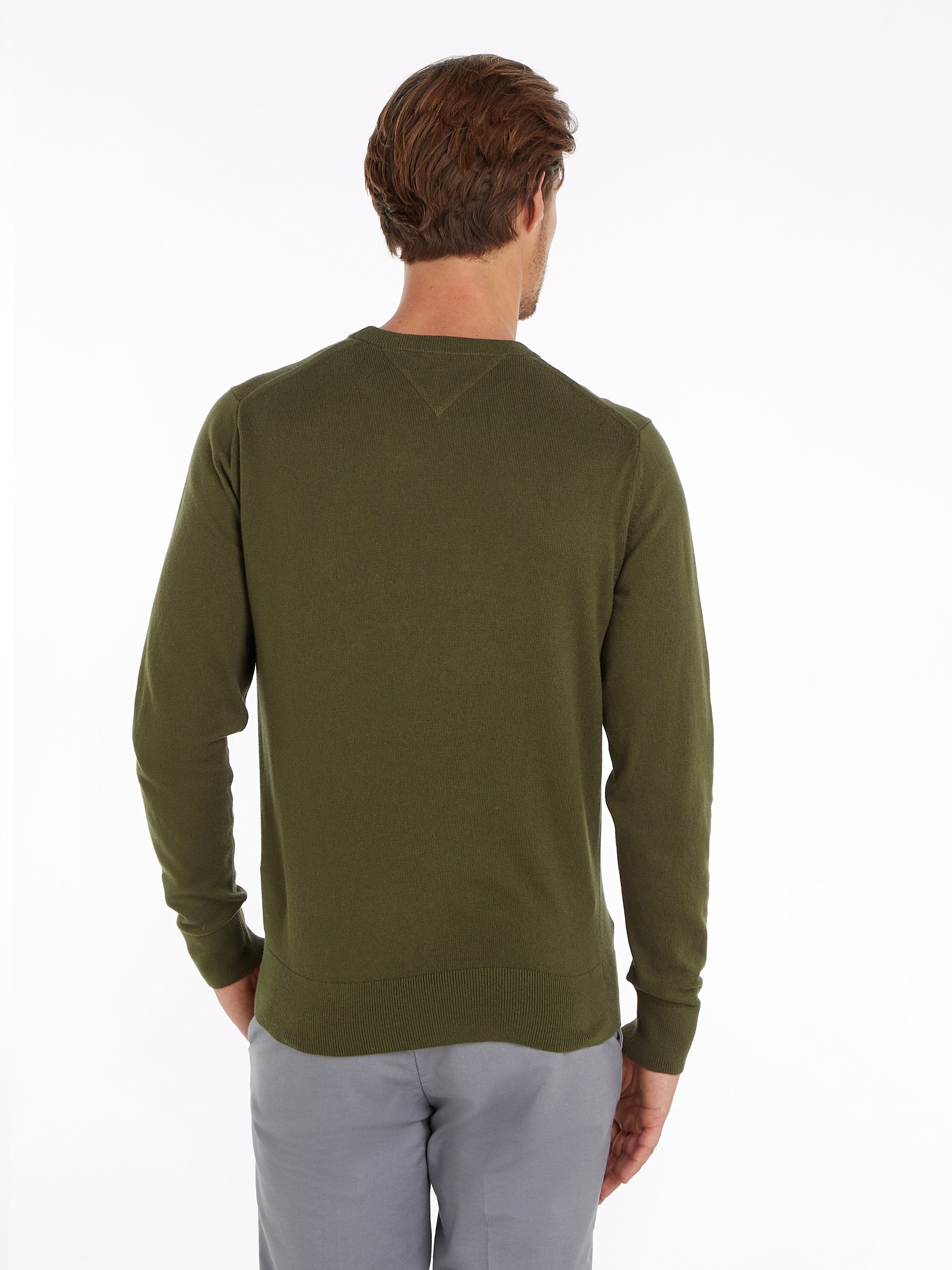 Tommy Hilfiger Trui met ronde hals PIMA ORG CTN CASHMERE CREW NECK