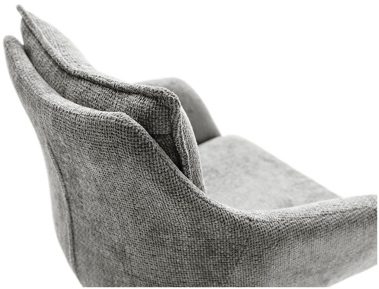 MCA furniture Eetkamerstoel Parker (2-set), draaibaar 360°, draai- & schommelfunctie, belastbaarheid 120 kg