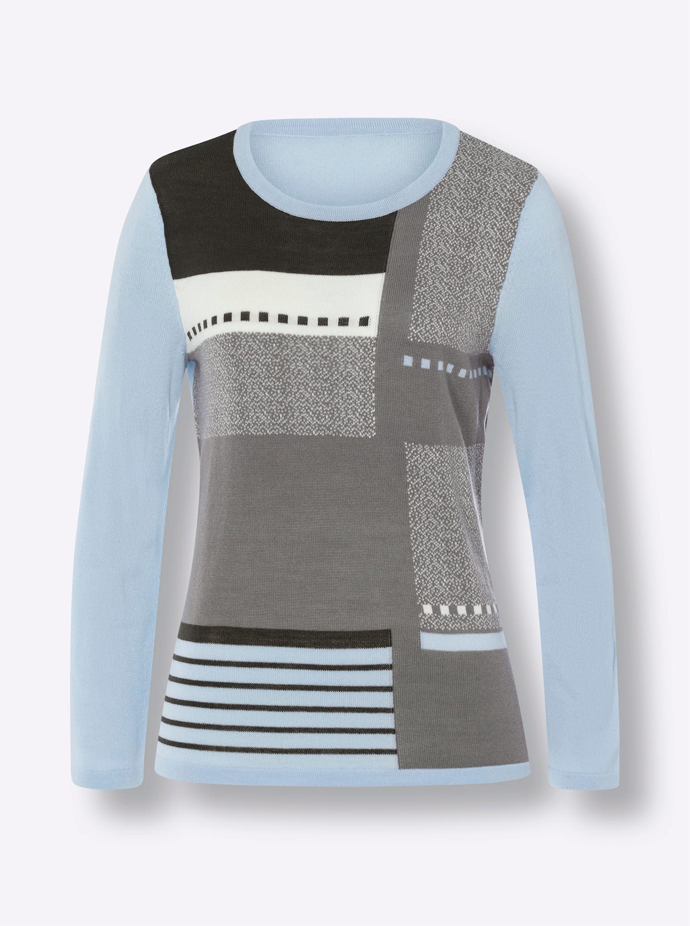 Classic Basics Gebreide Trui met lange mouwen