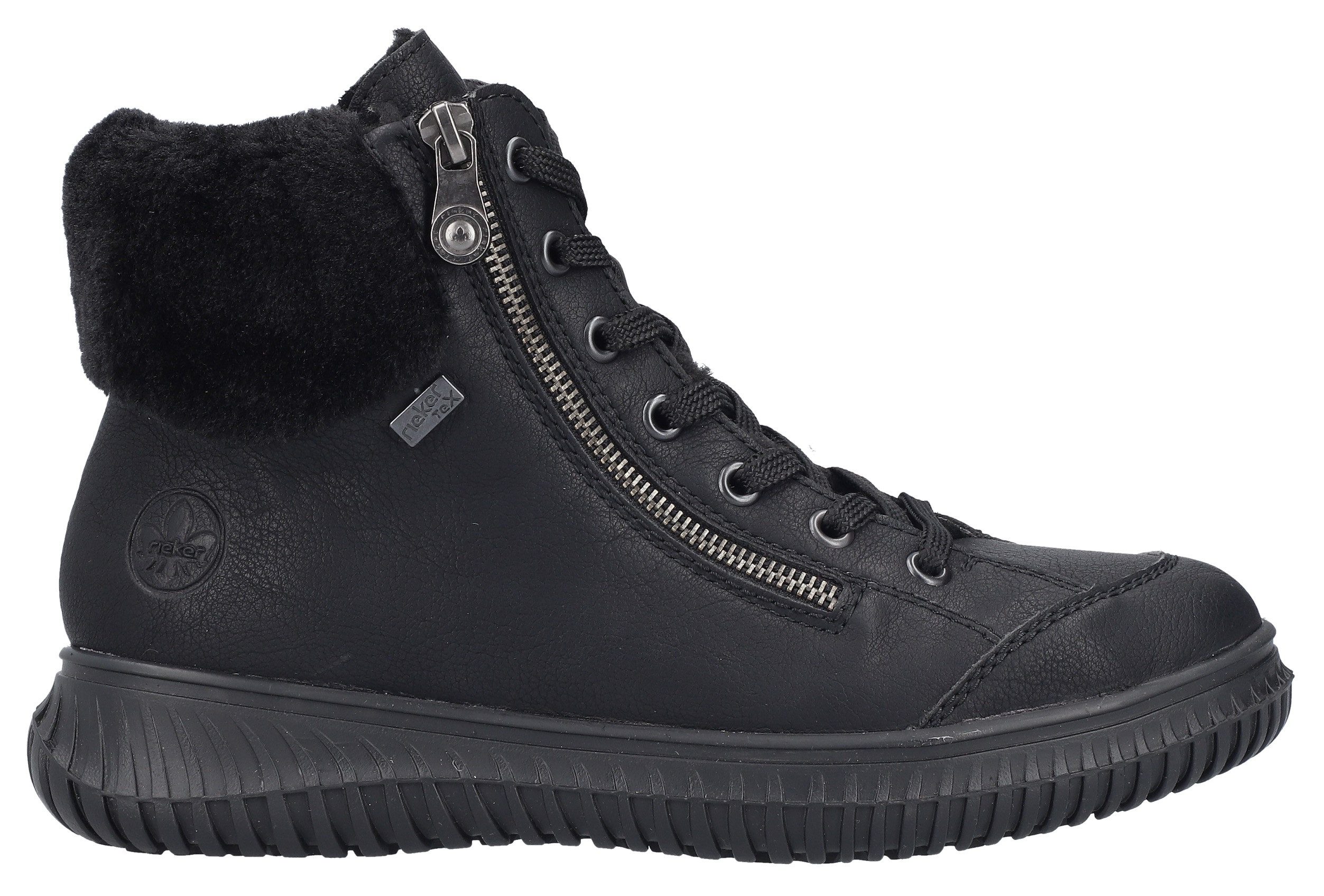 Rieker Winterlaarzen , veterschoenen, enkellaars met waterafstotende riekertex-membraan