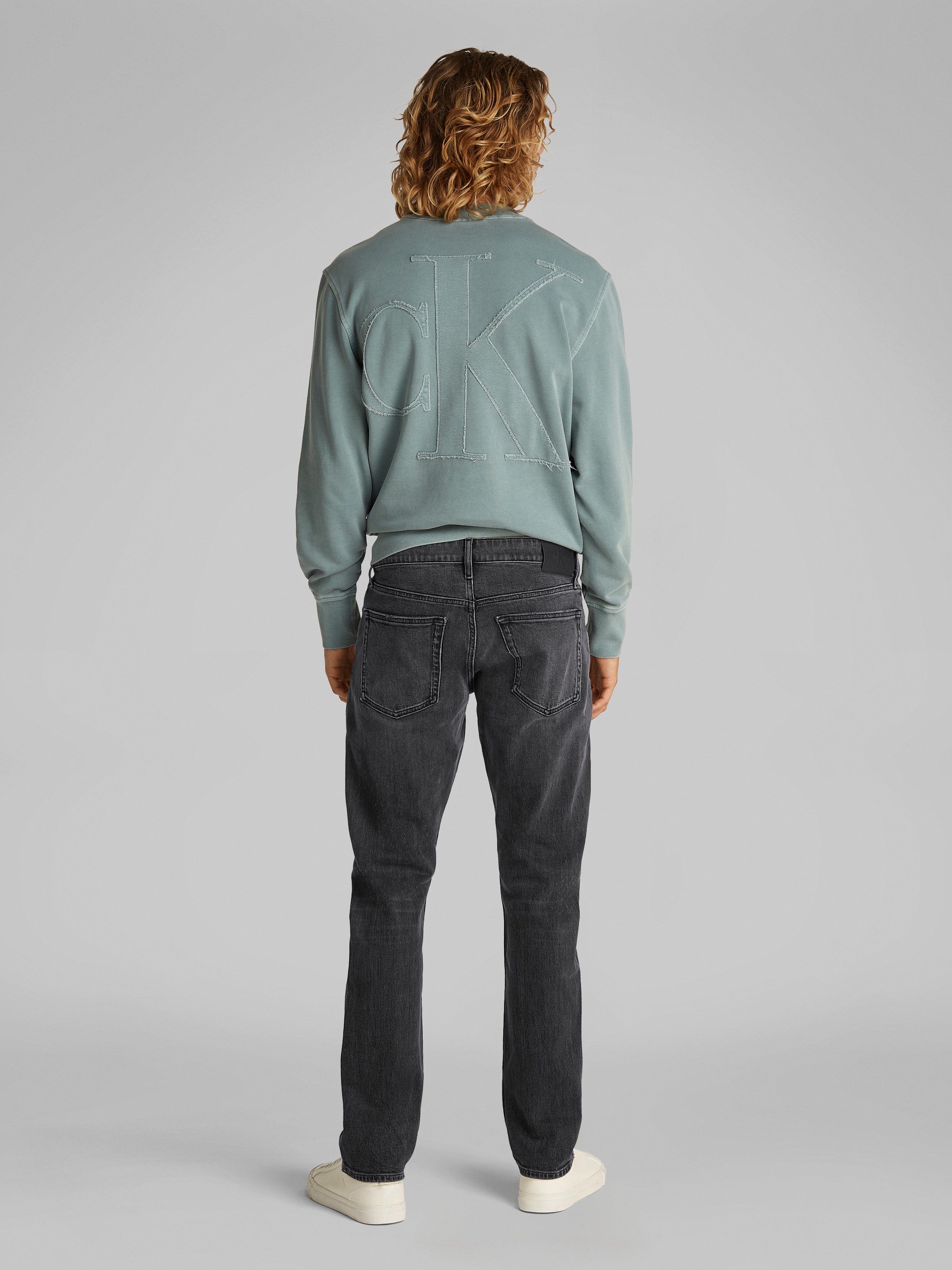 Calvin Klein Slim fit jeans SLIM met wassing