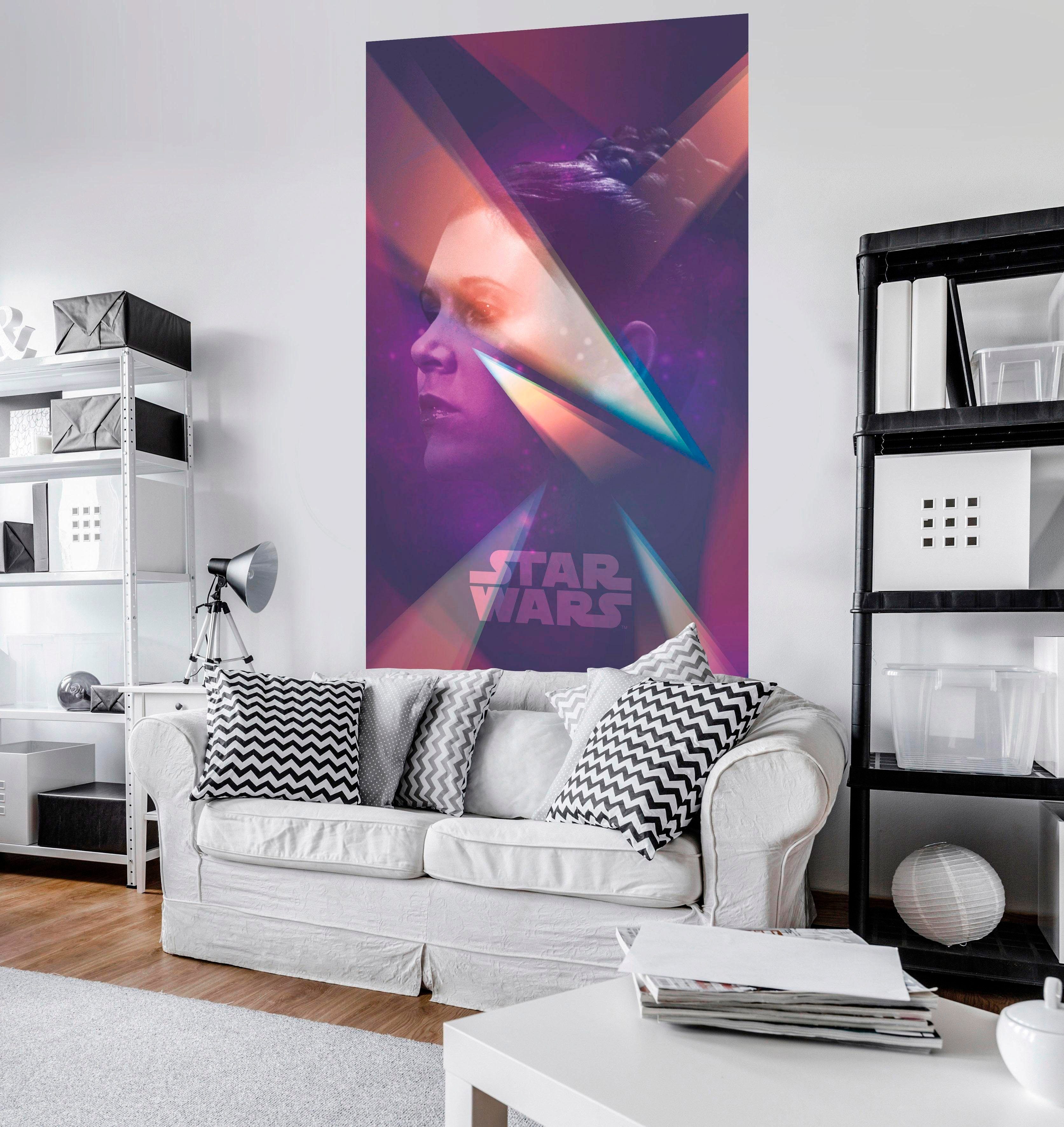 Komar Vliesbehang Digitale print vlies - Star Wars Female Leia - Afmeting 120 x 200 cm (1 stuk)
