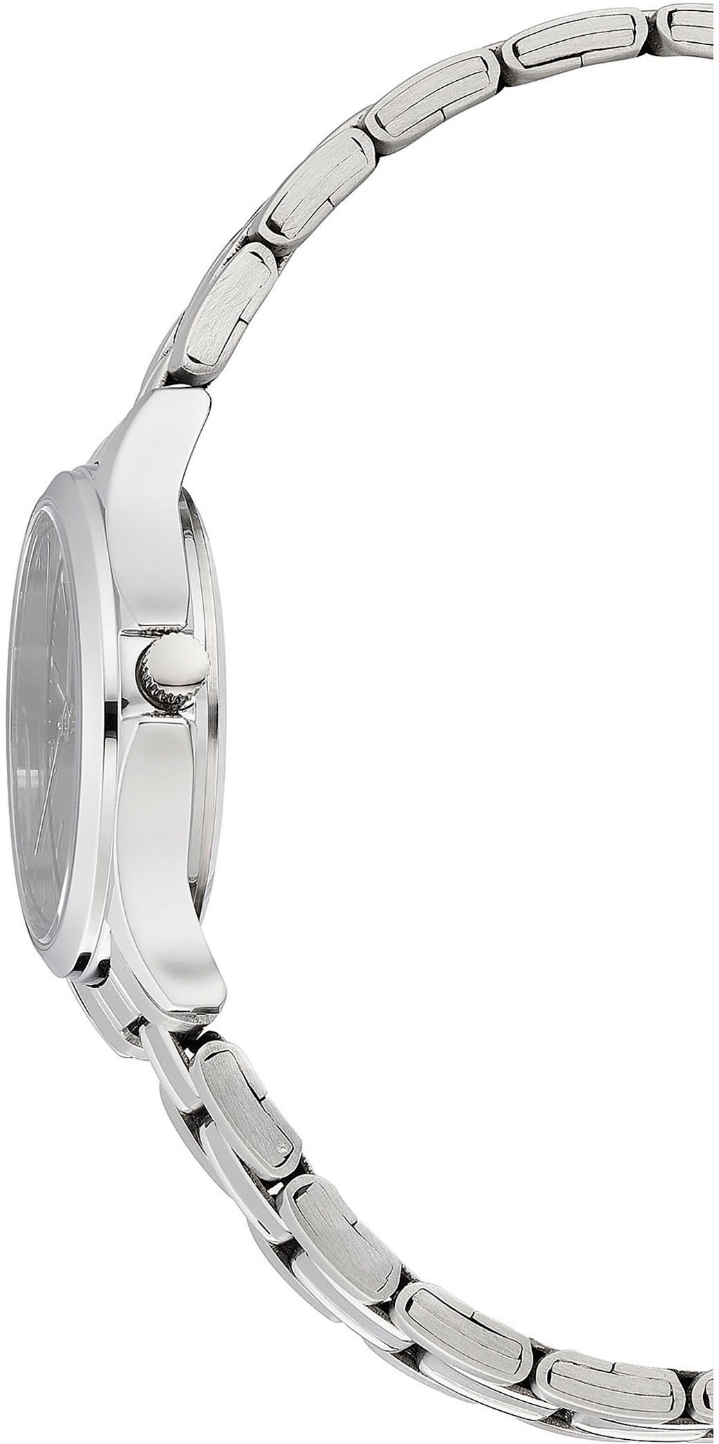 Tempic Kwartshorloge Horloge, dameshorloge, analoog, stalen armband