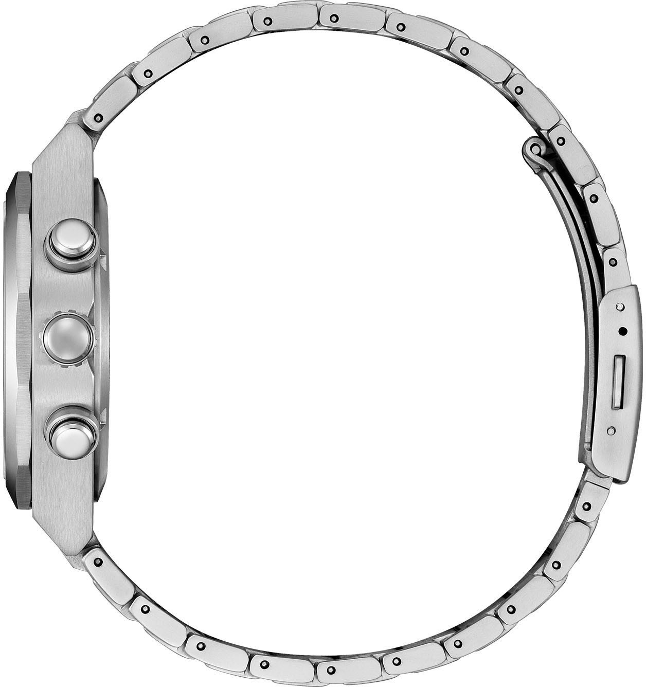 Citizen Chronograaf Armbandhorloge, solar, titanium, herenhorloge, analoog, dag, stopwatchfunctie