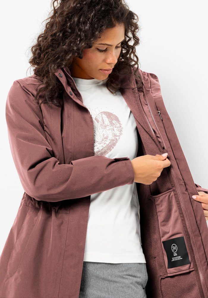 Jack Wolfskin Functionele 3-in-1-jas OTTAWA COAT