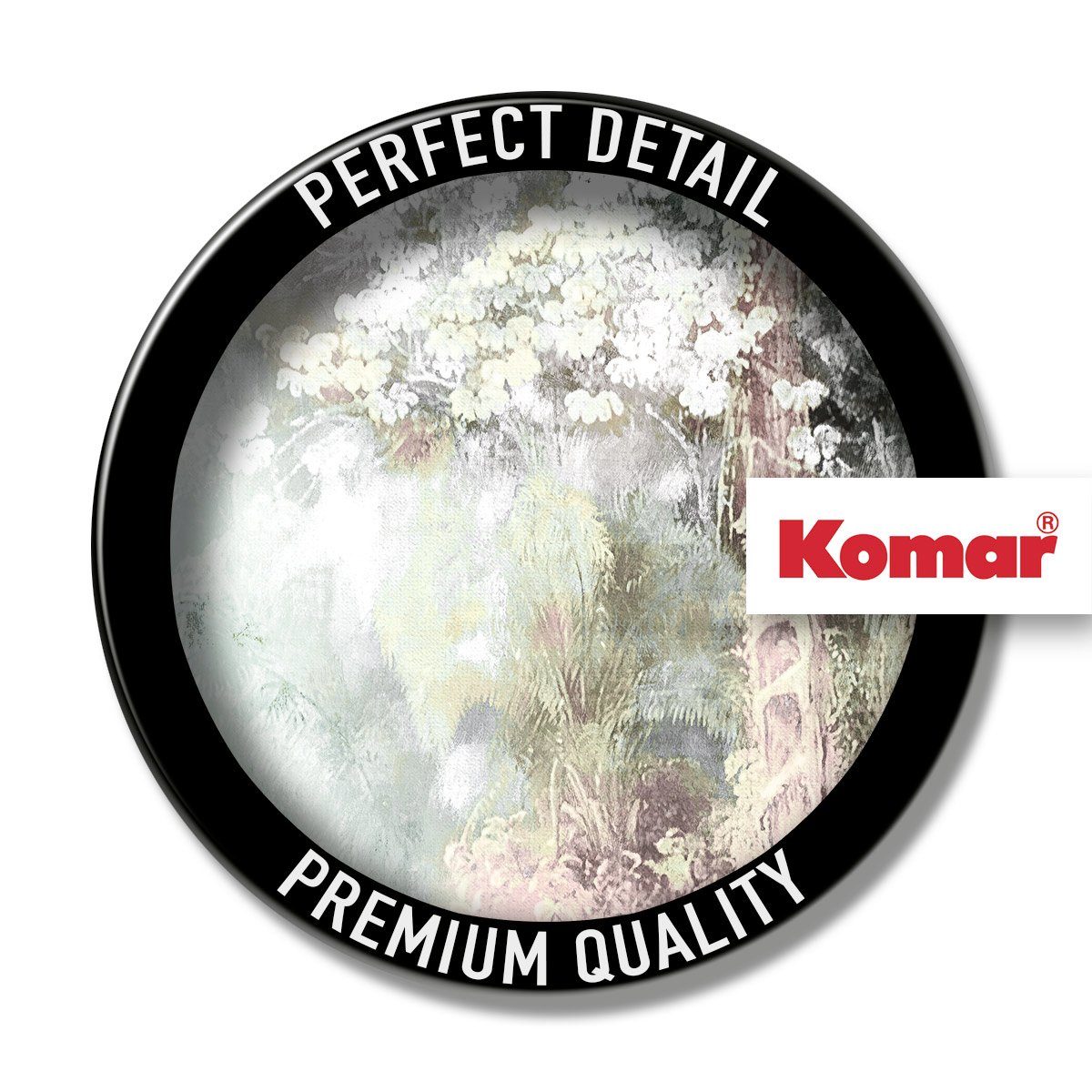 Komar Artprint op linnen Lost without trace - Afmeting 30 x 30 cm (1 stuk)