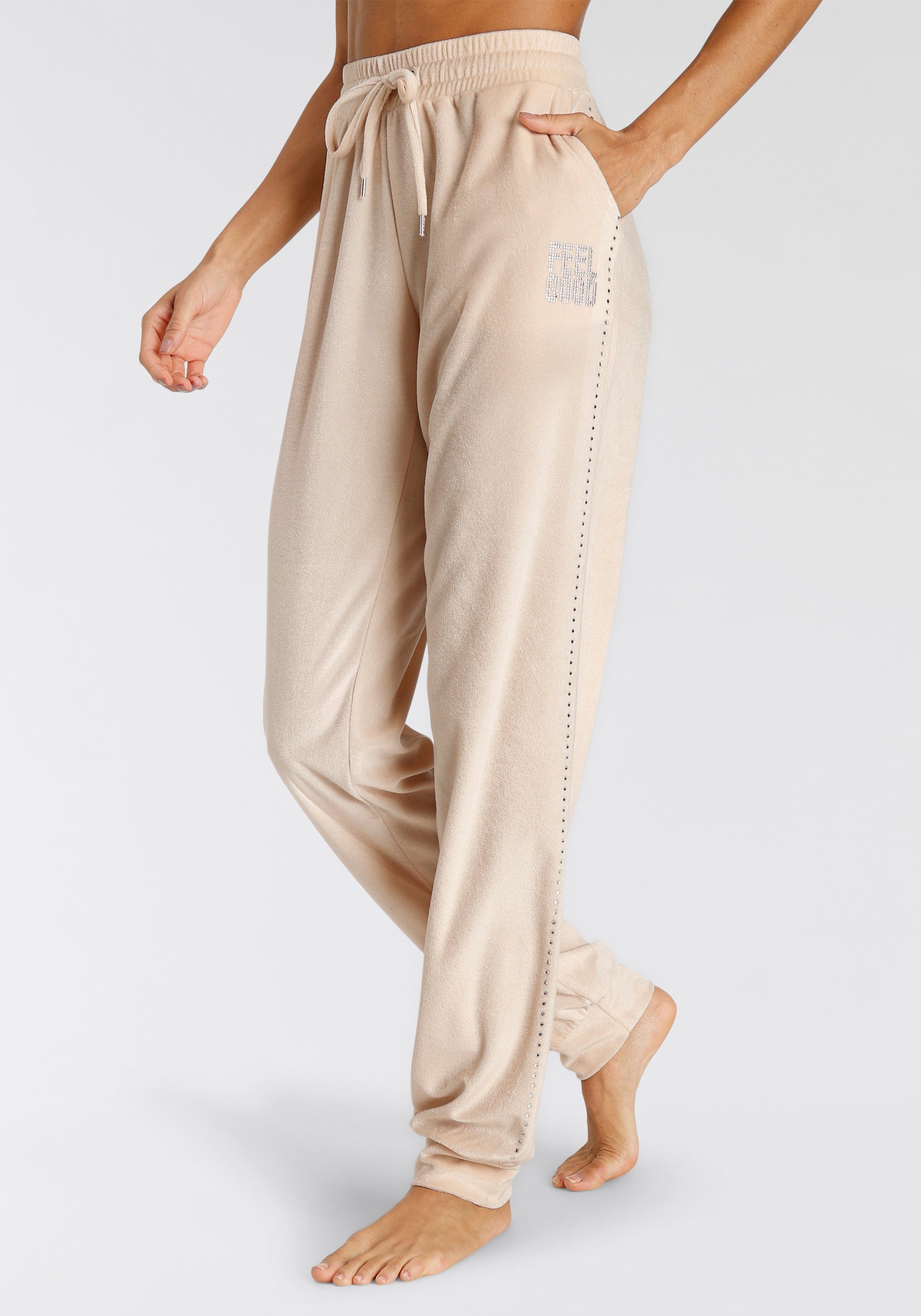 Vivance Nickybroek -Loungebroek met glitterprint