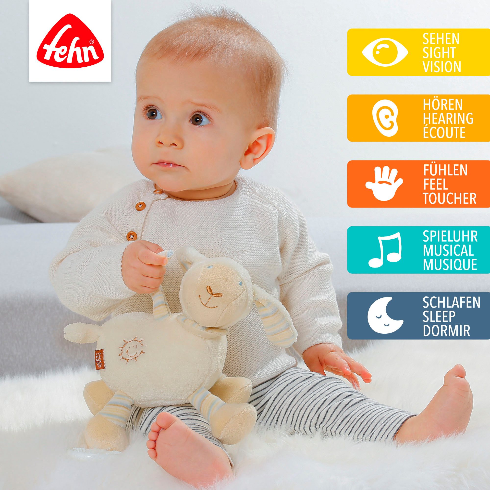 Fehn Speeldoosje BabyLOVE, schaap