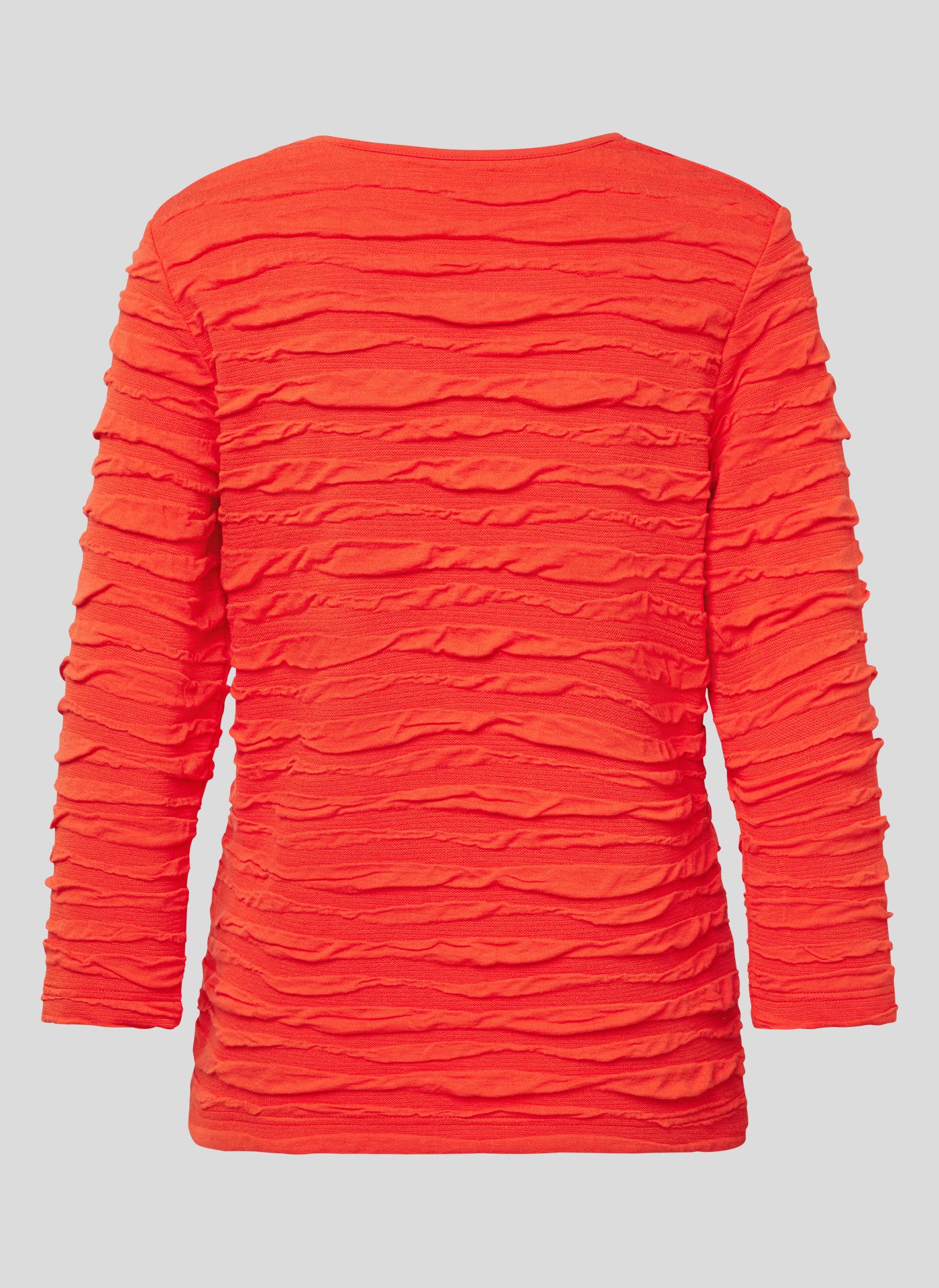 Rabe Shirt met 3/4 mouwen met golfstructuur