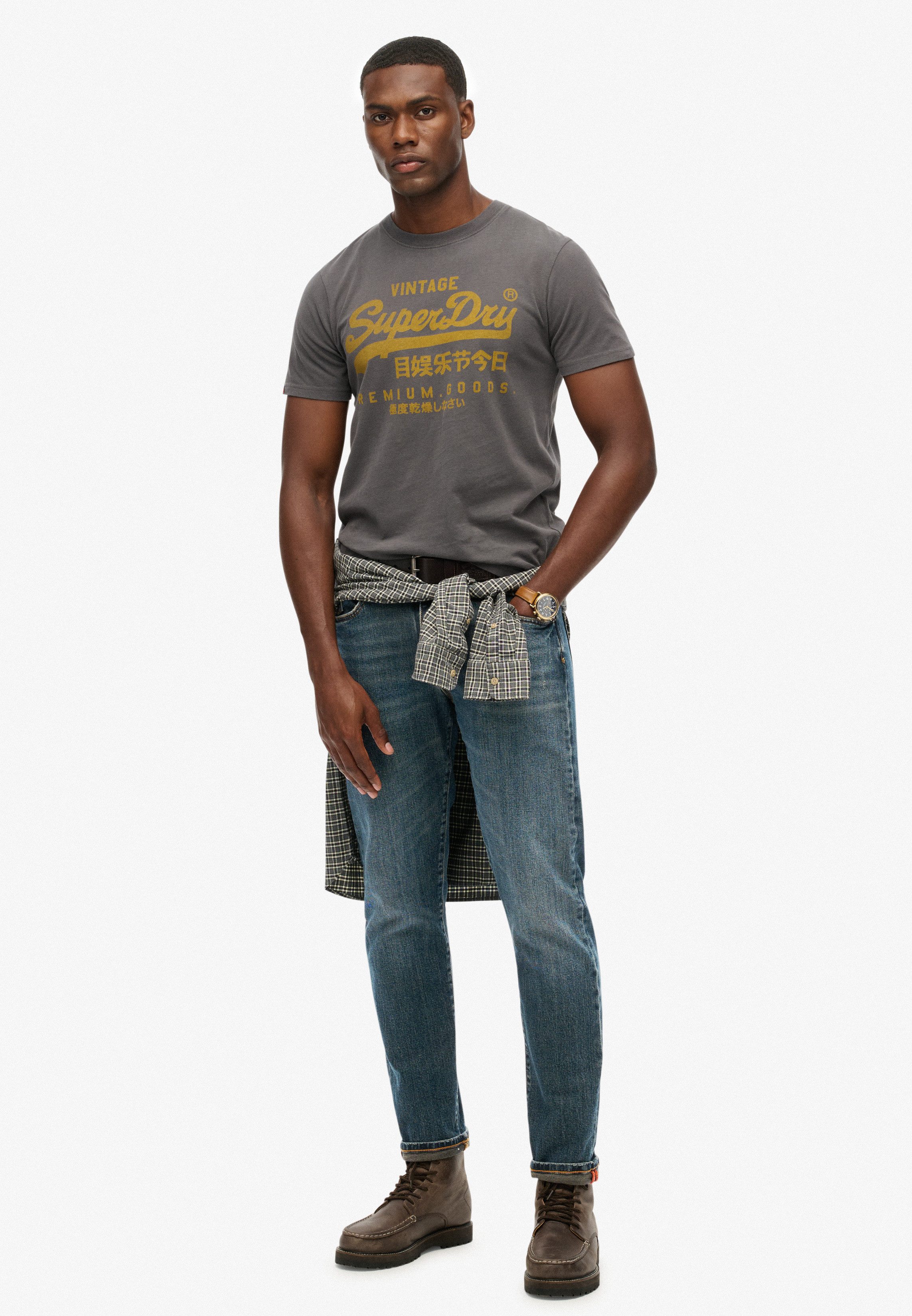 Superdry Shirt met ronde hals VL CLASSIC T-SHIRT