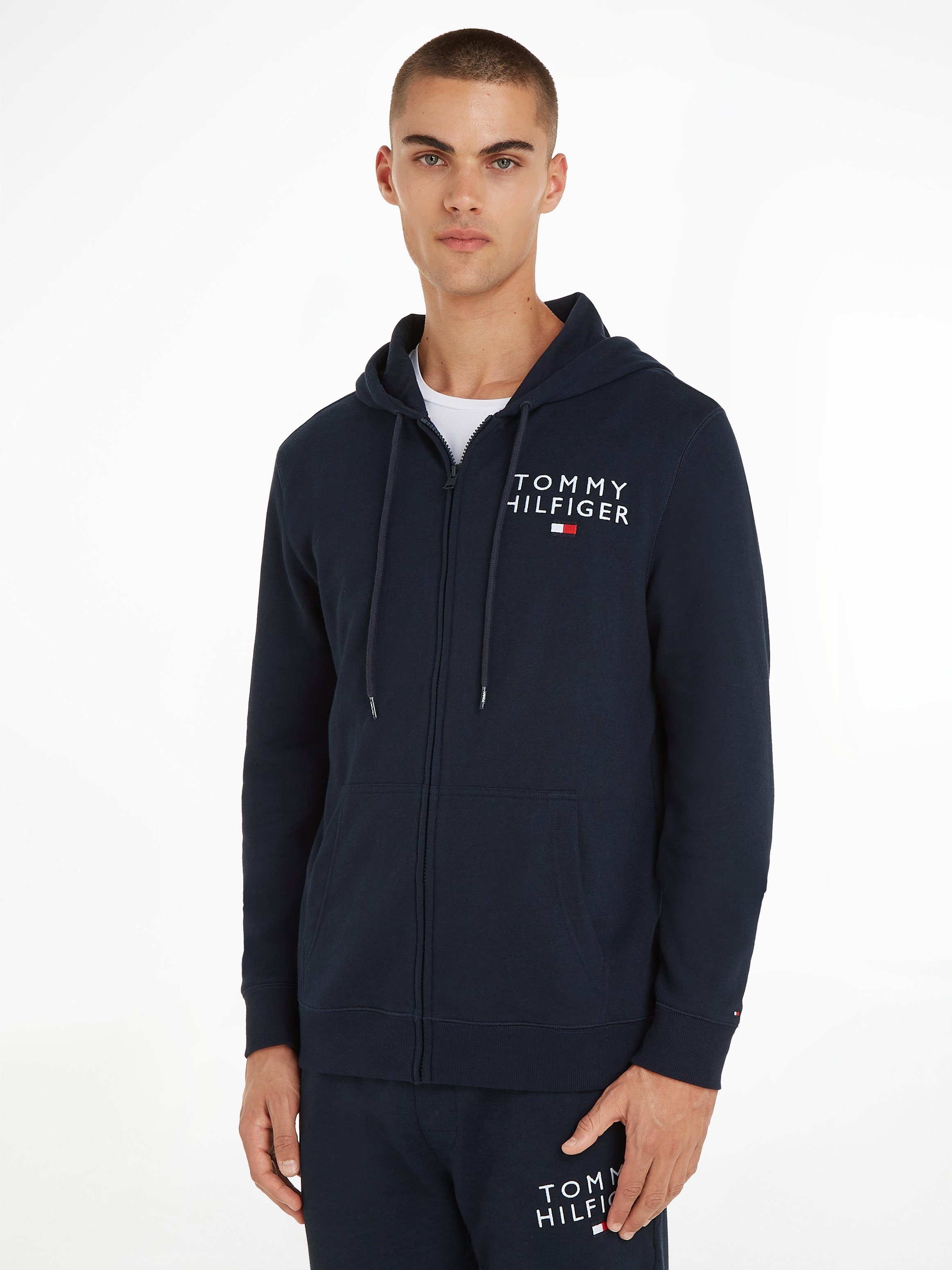 Tommy Hilfiger Underwear Hoodie FZ HOODIE HWK met tommy hilfiger logo print