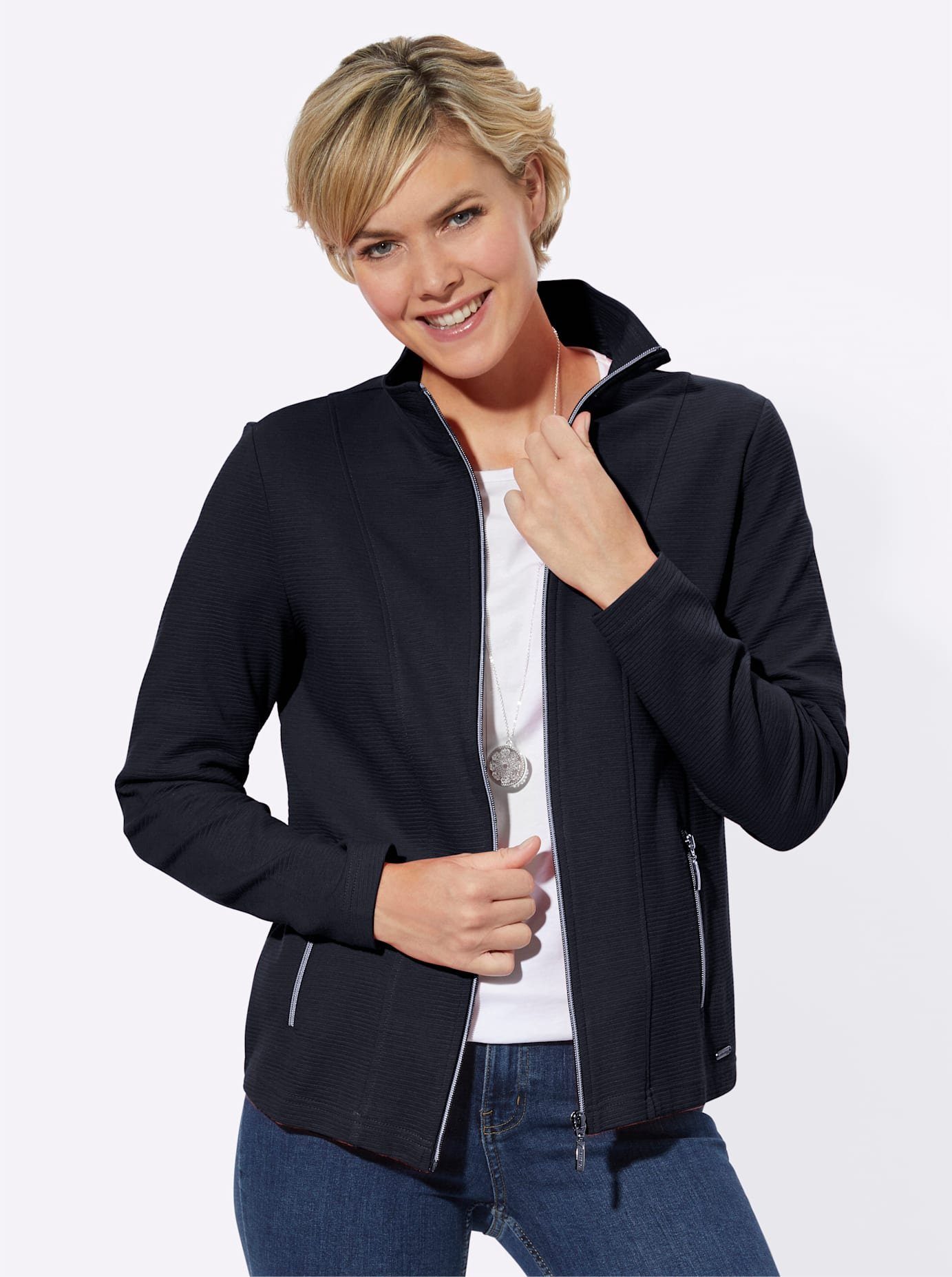 Casual Looks Shirtjasje (1-delig)