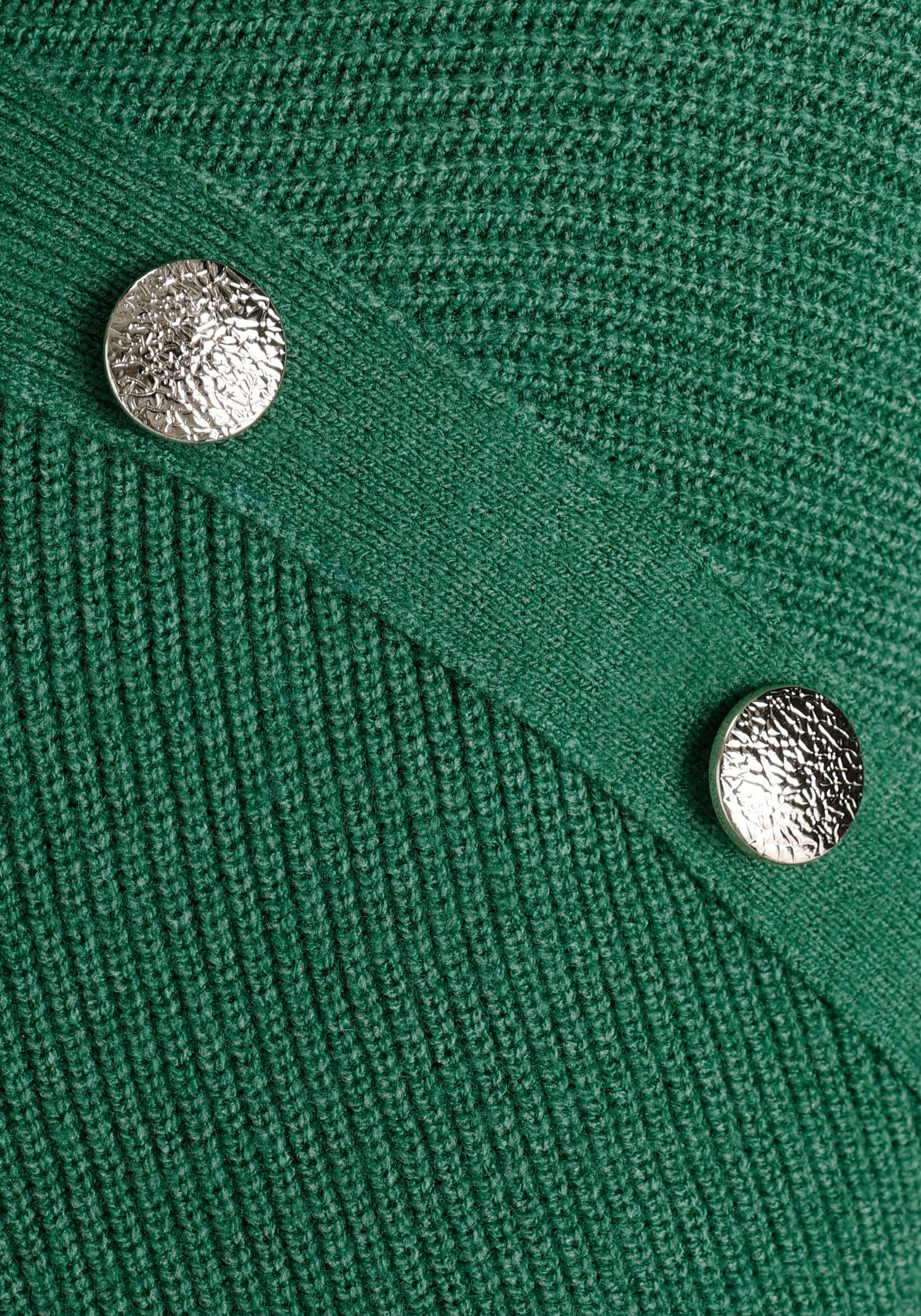 Laura Scott Gebreide trui met knoopdetail