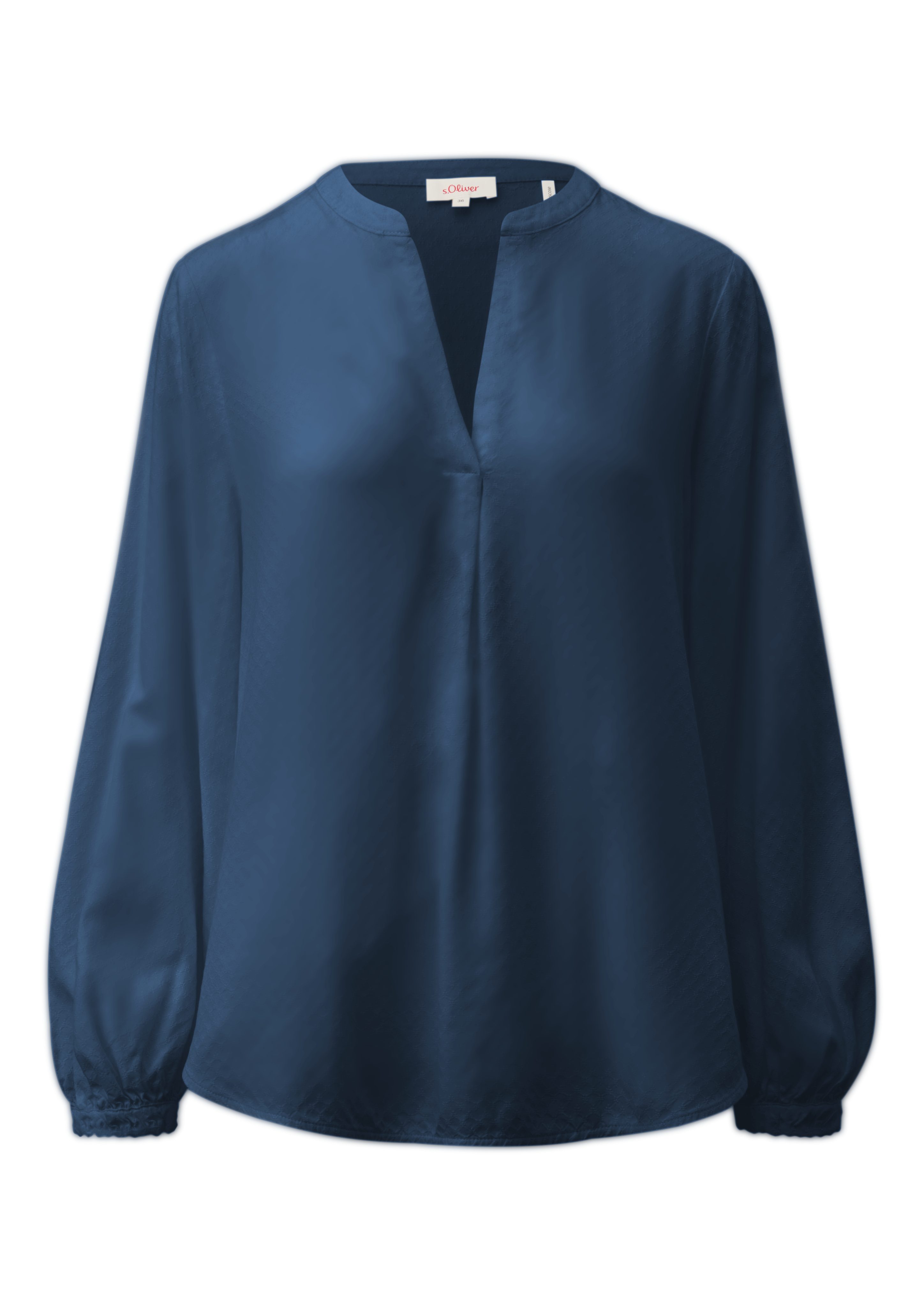s.Oliver Blouse met lange mouwen met pofmouwen
