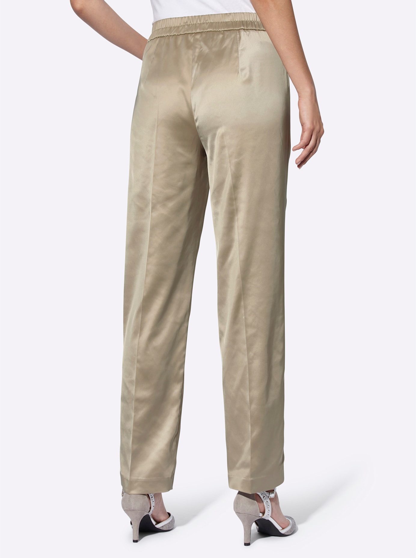 heine Pantalon met vouw