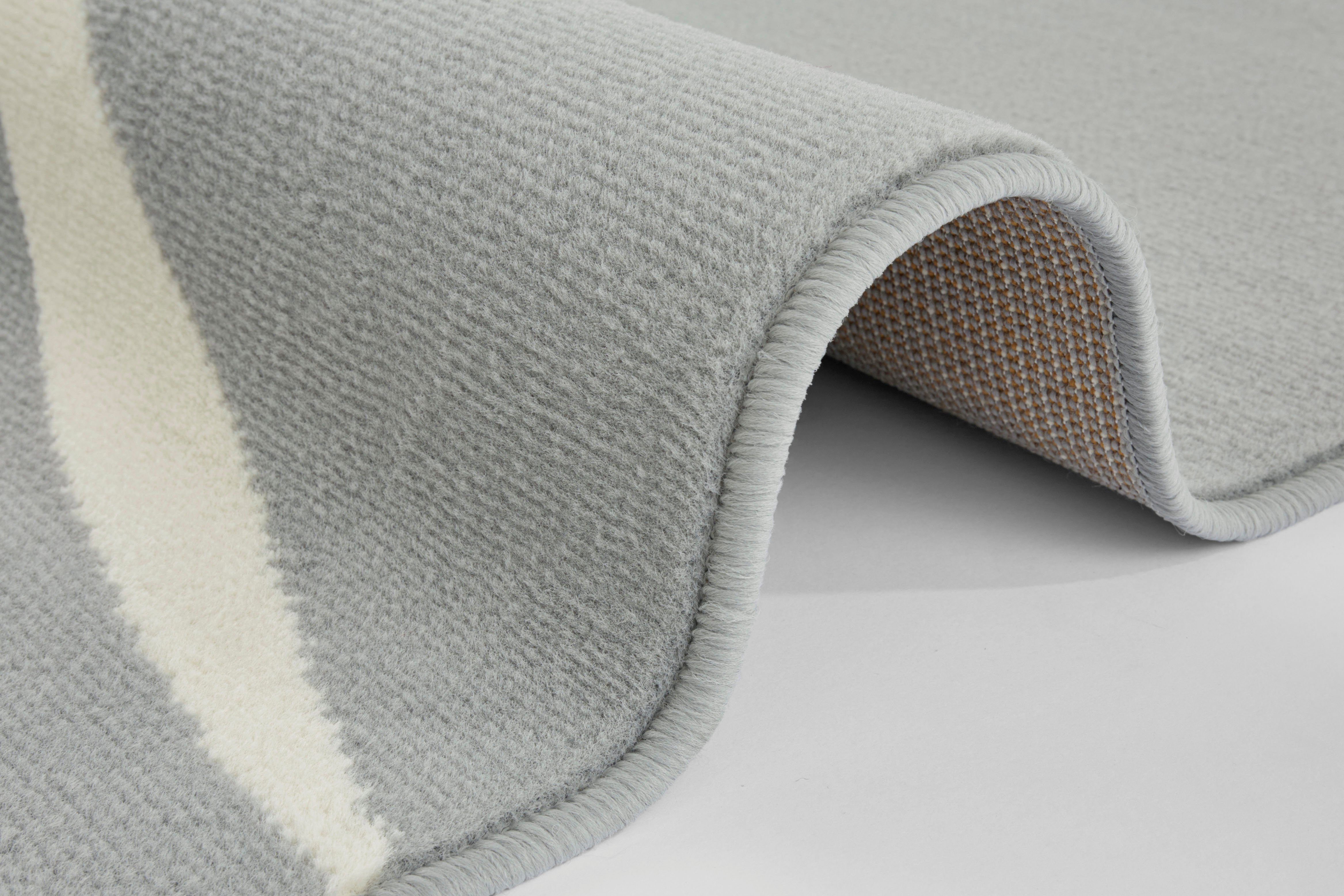 my home Vloerkleed Giles Korte pool, retrodesign, stijlvolle kleurstelling, afgehecht