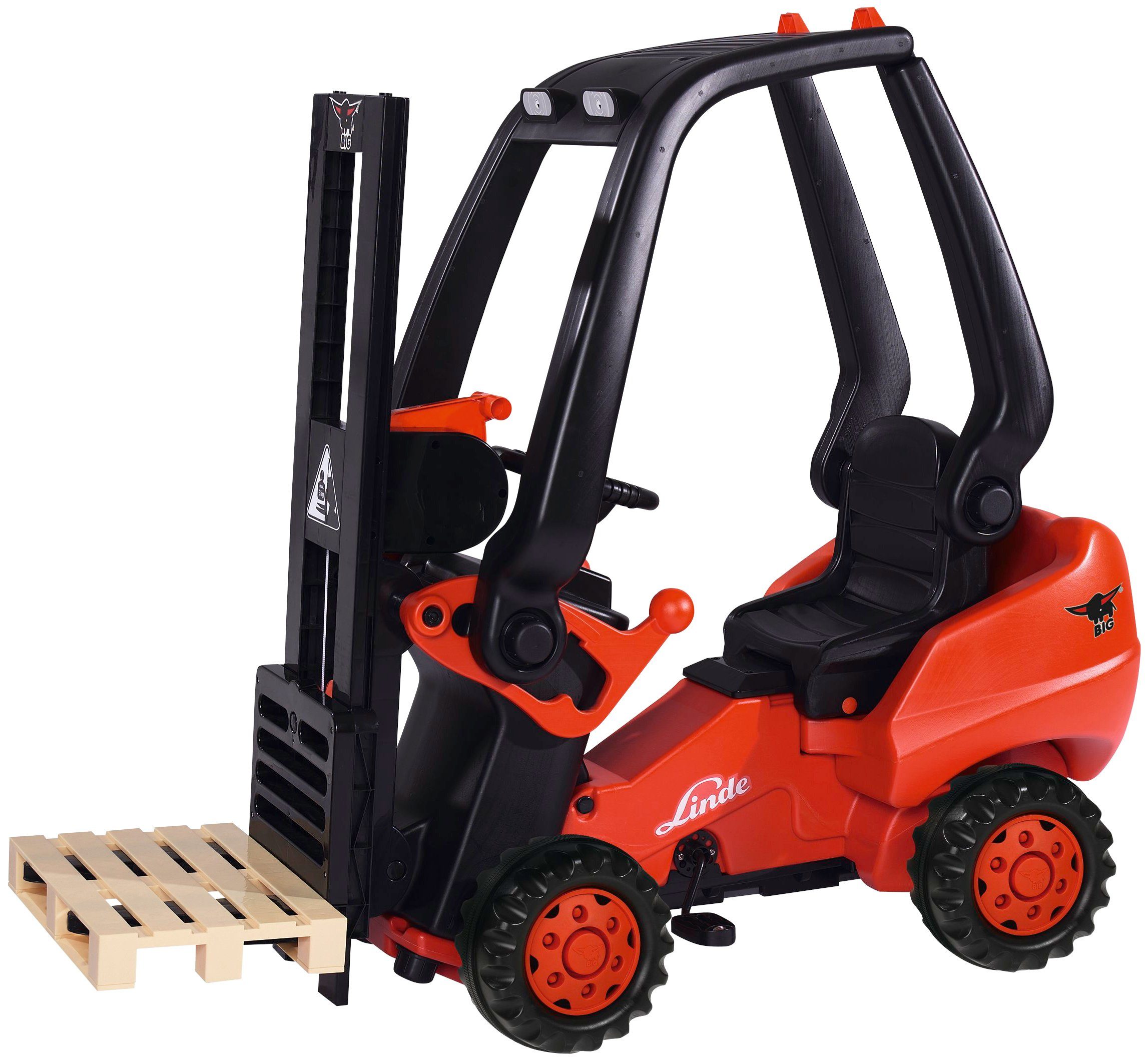 BIG Trap-vorkheftruck Linde Baureihe 394 Bxdxh: 56x105x130 cm