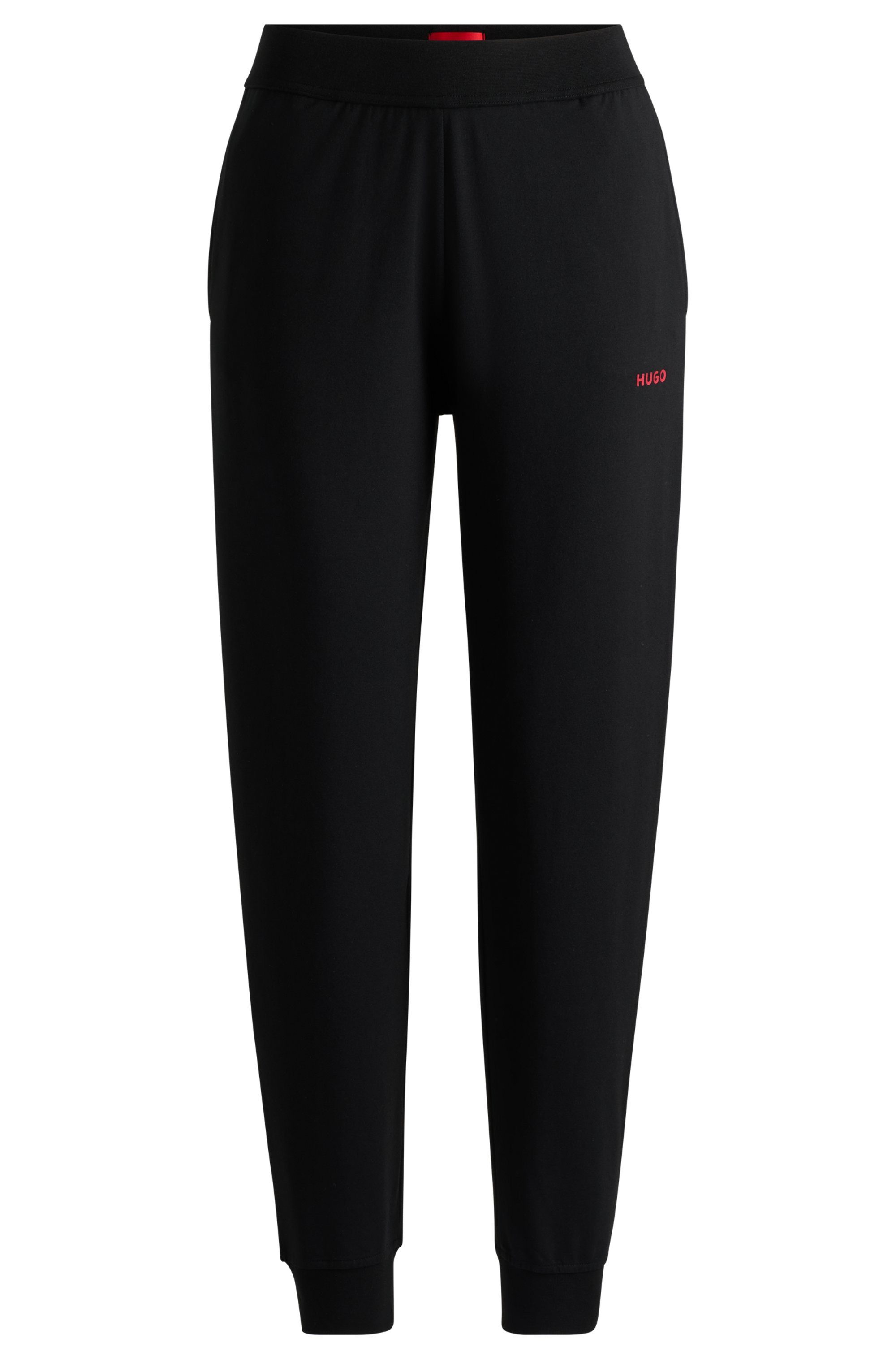 HUGO underwear Sweatbroek SHUFFLE_PANTS 10249155 01 met stijlvolle logo-opschrift