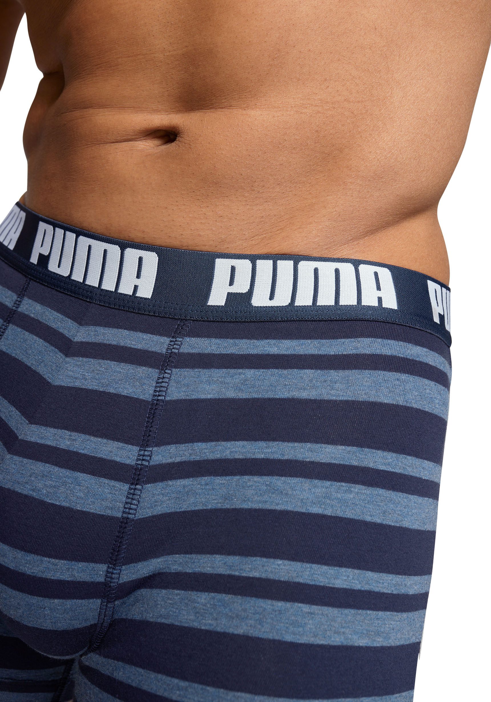 PUMA Boxershort weefband met logo (2 stuks, Set van 2)