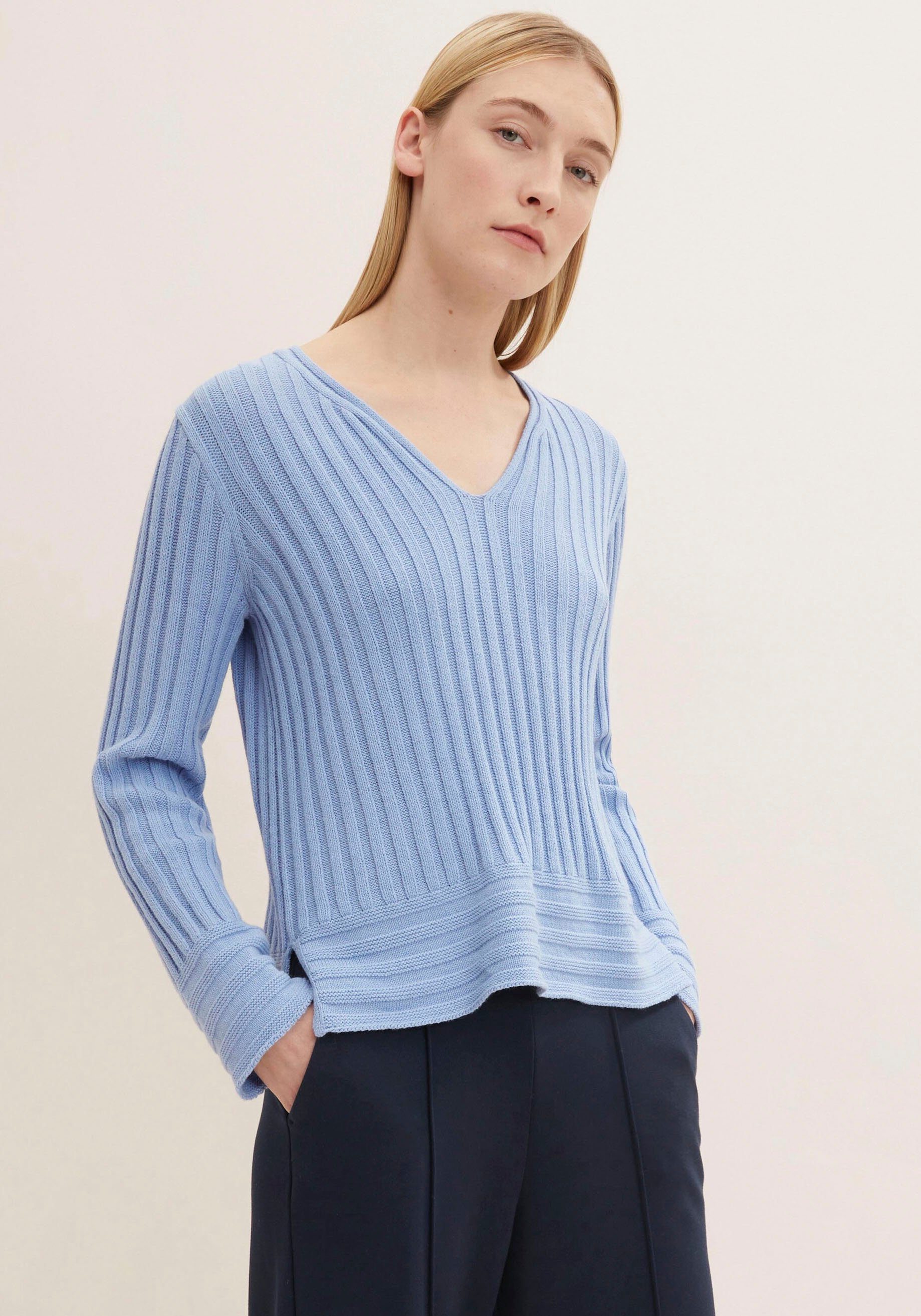 Tom Tailor Trui met V-hals Tom Tailor damestrui V-hals