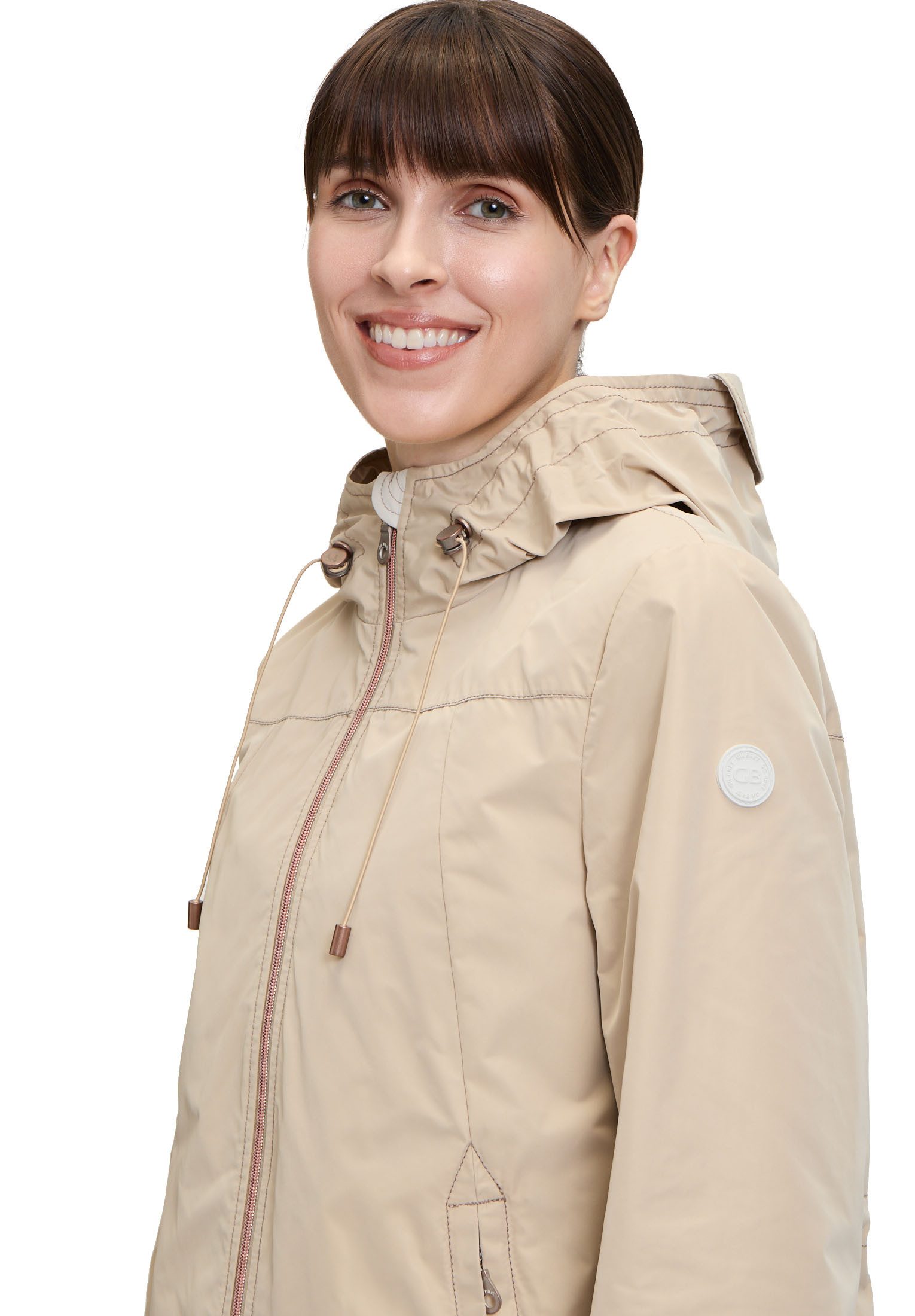 Gil Bret Outdoorjack met een capuchon