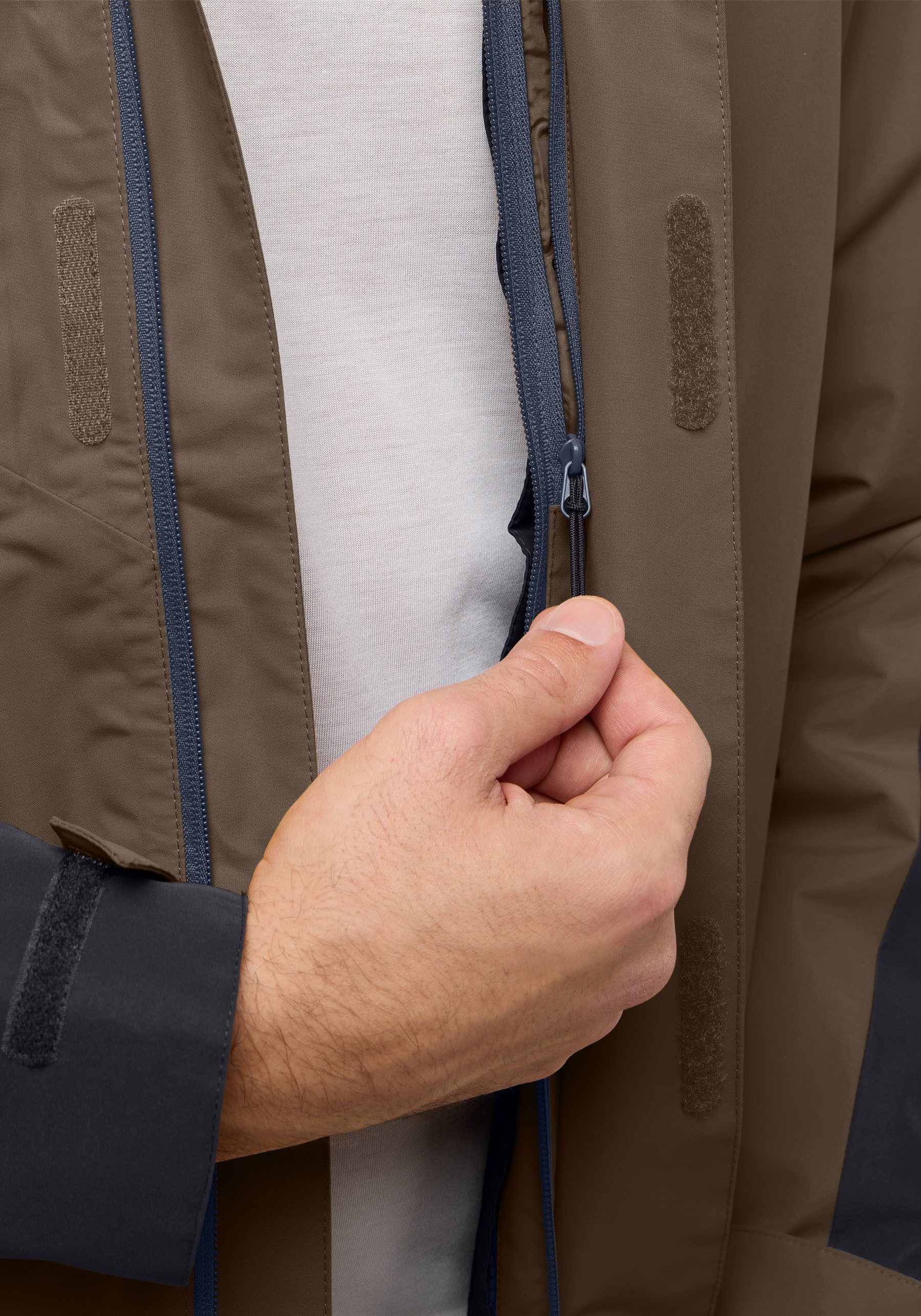 Jack Wolfskin Functioneel 3-in-1-jack Functiejack JASPER 3IN1