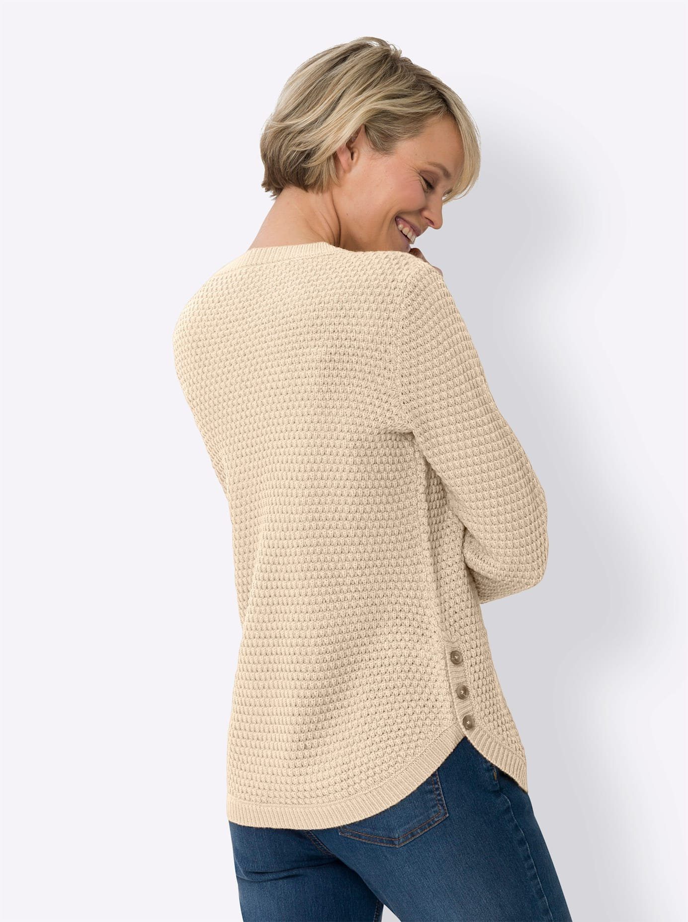Classic Basics Gebreide Trui met lange mouwen