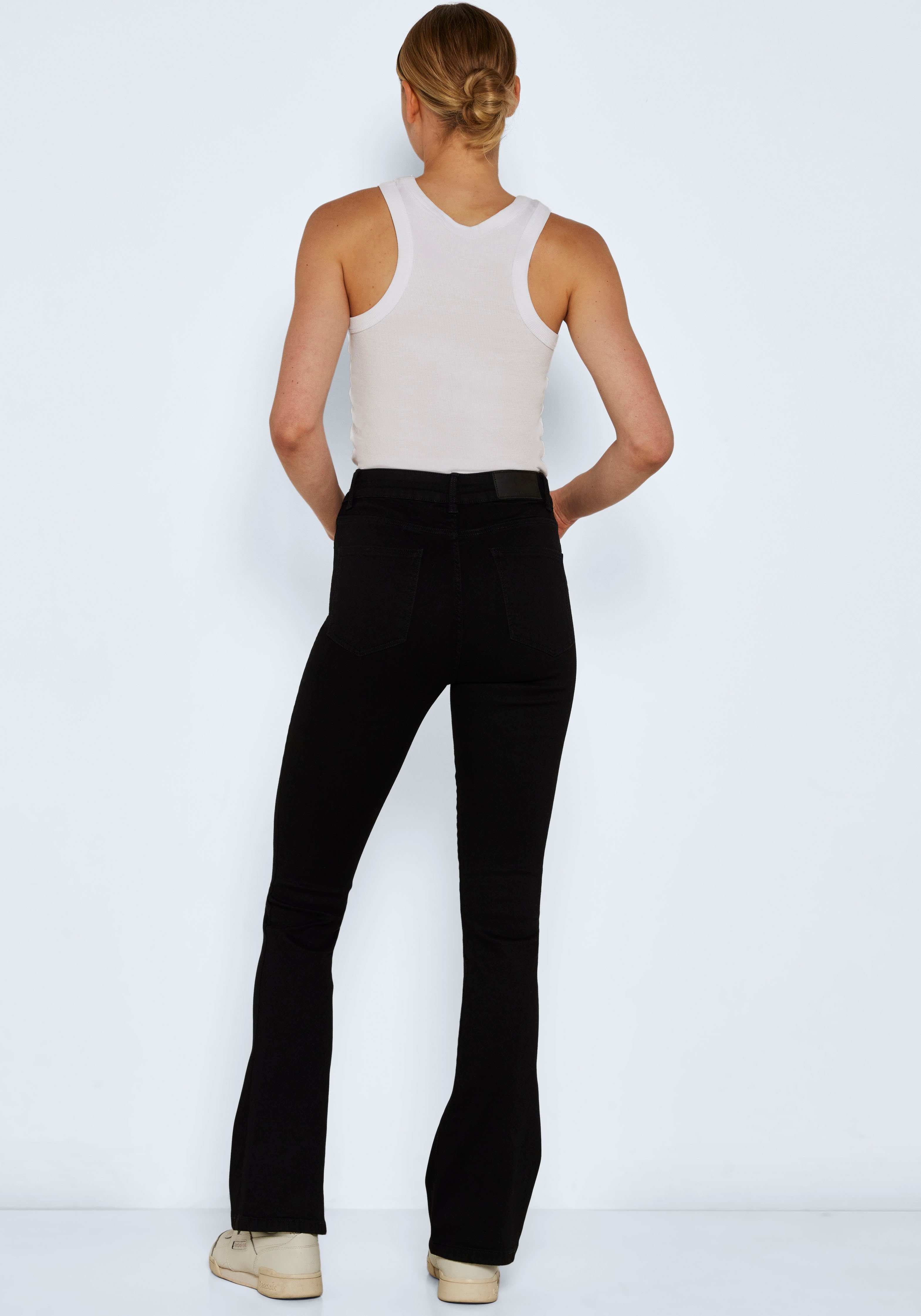 Noisy may Bootcut jeans NMSALLIE HW FLARE JEANS VI023BL NOOS