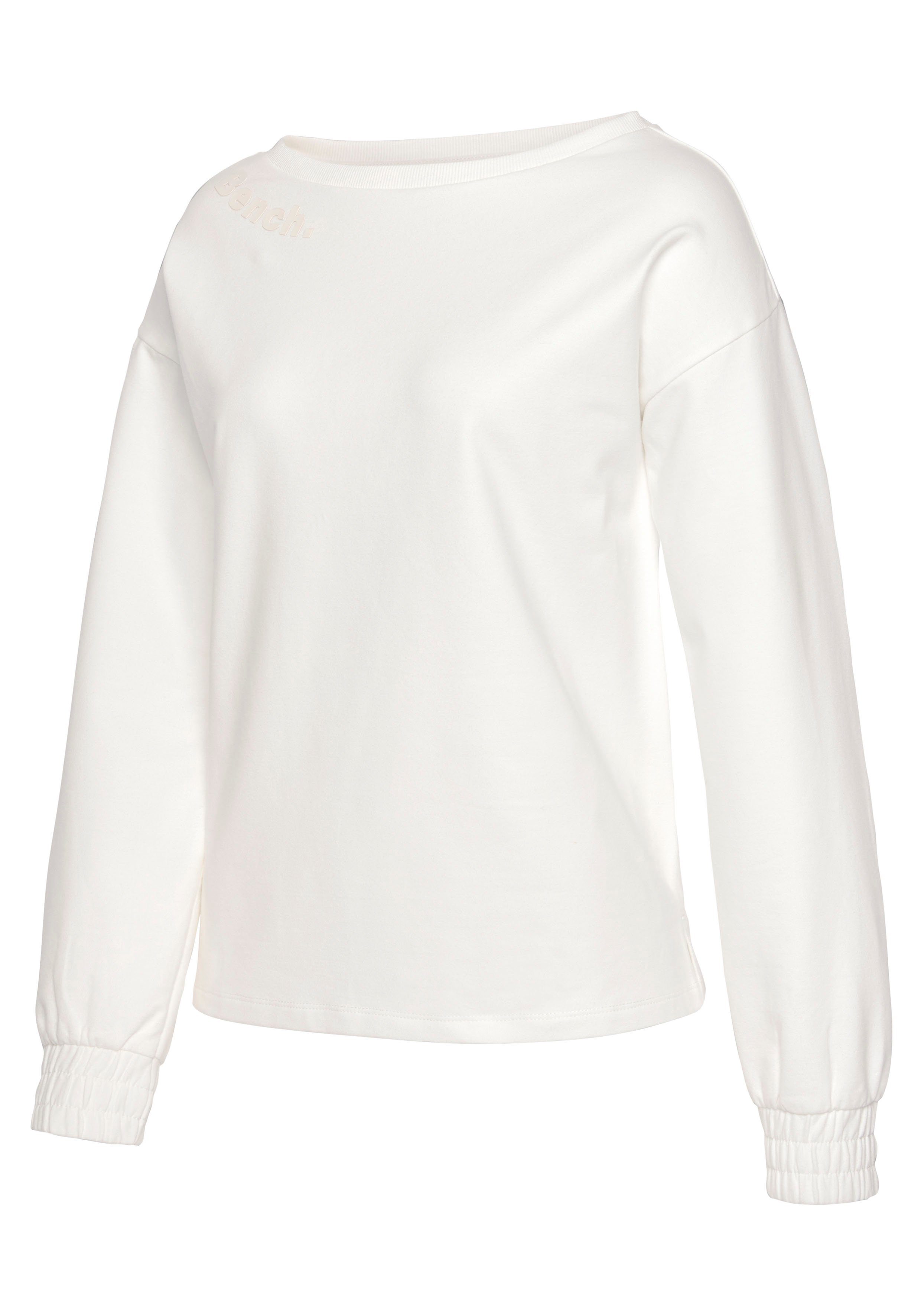 Bench. Loungewear Sweatshirt met gerimpelde mouwmanchetten, loungepak