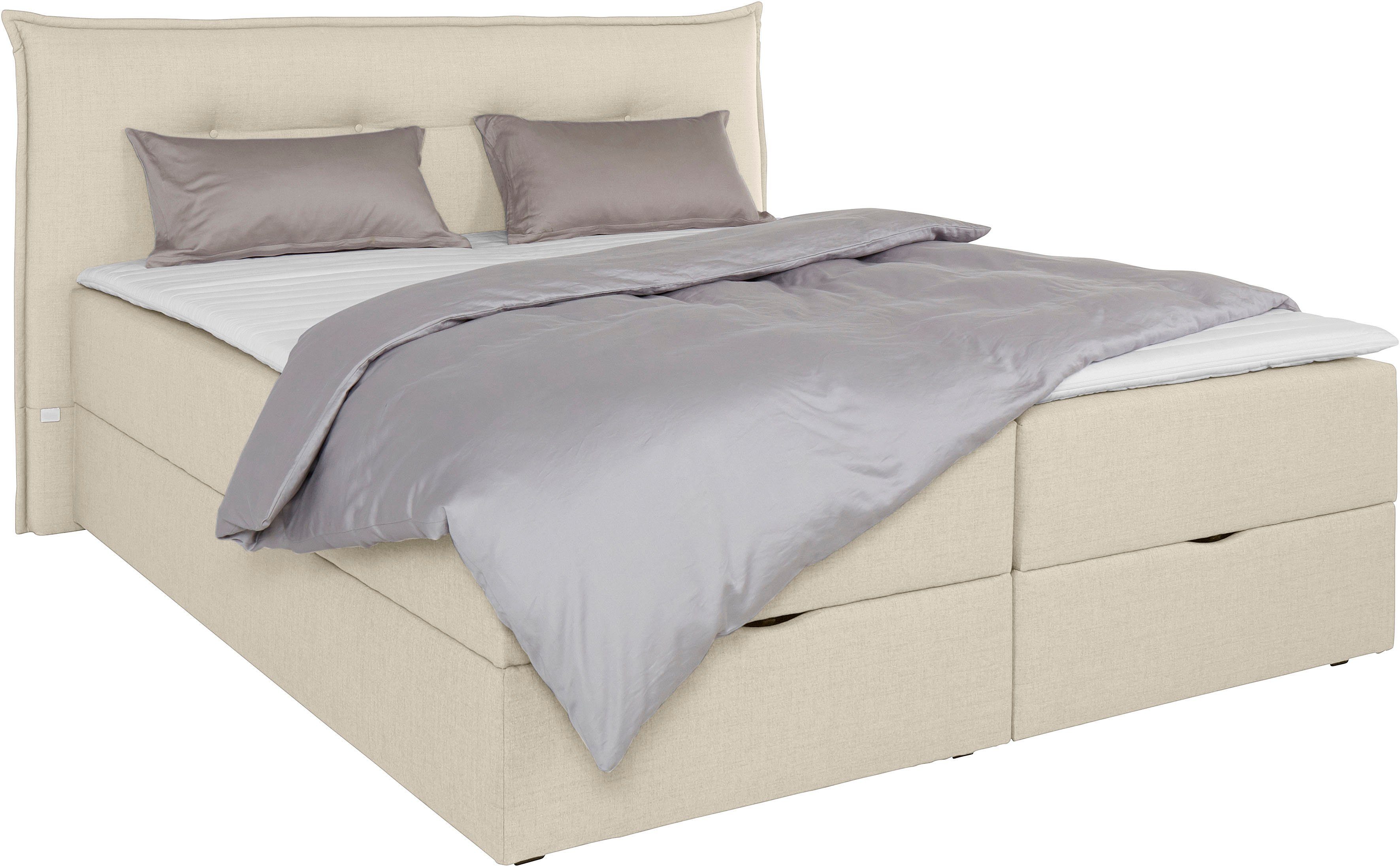 andas Boxspring Lichtgewicht inclusief bedkist & topmatras, in 4 breedten en 2 hardheden
