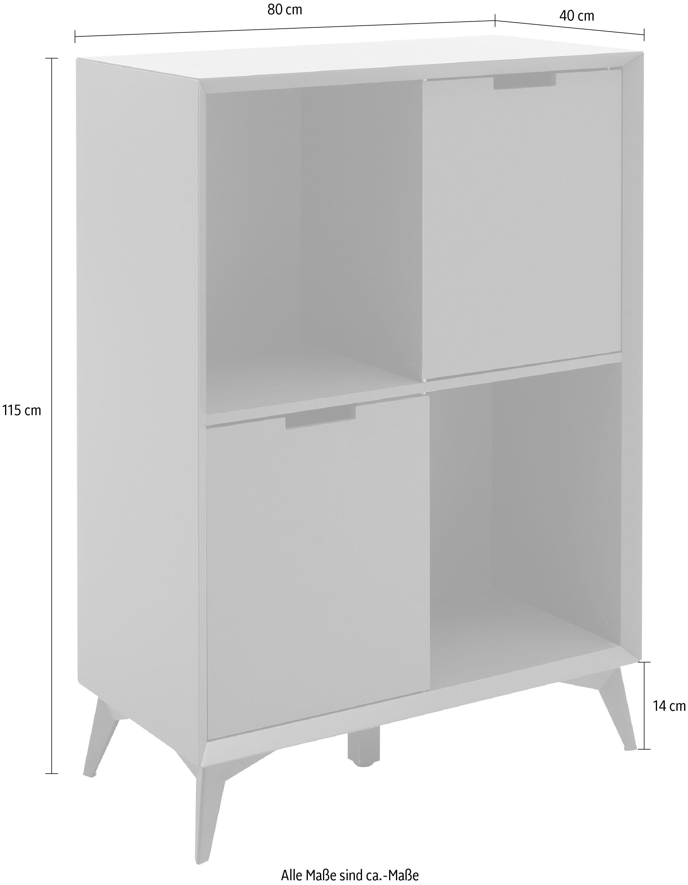 MCA furniture Highboard Netanja Breedte ca. 80 cm