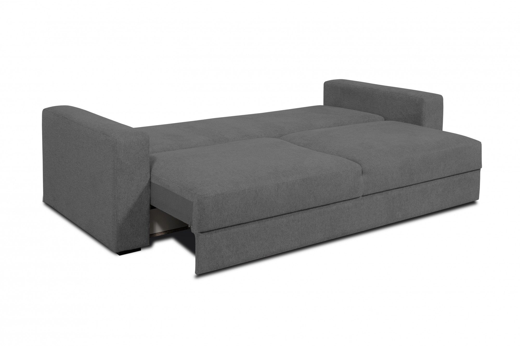 Home affaire Slaapbank Calrence met opklapbare slaapfunctie, twee armleuningversies in de serie