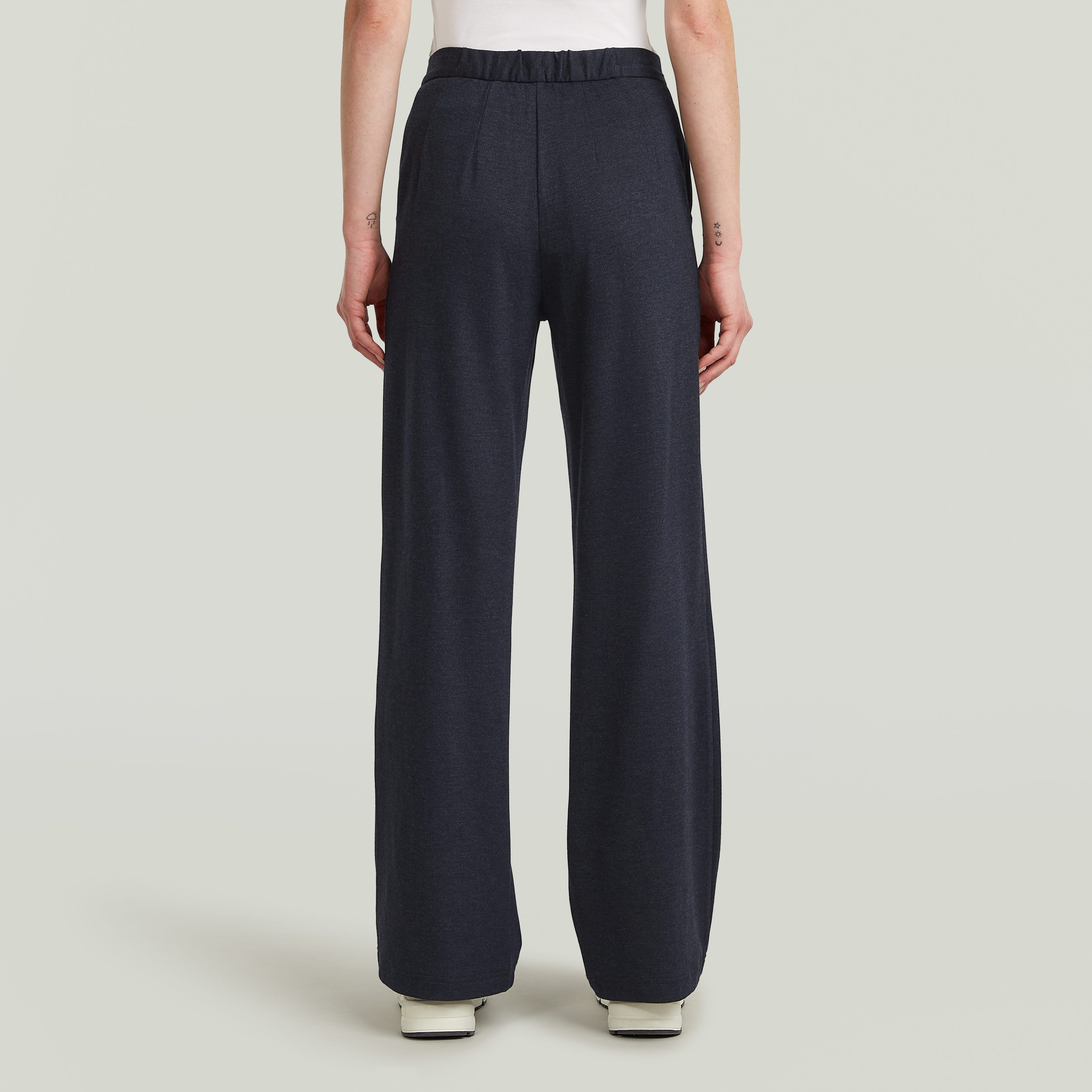G-Star RAW Jerseybroek Dressed Jersey Pants met een comfortabele elastische band achter