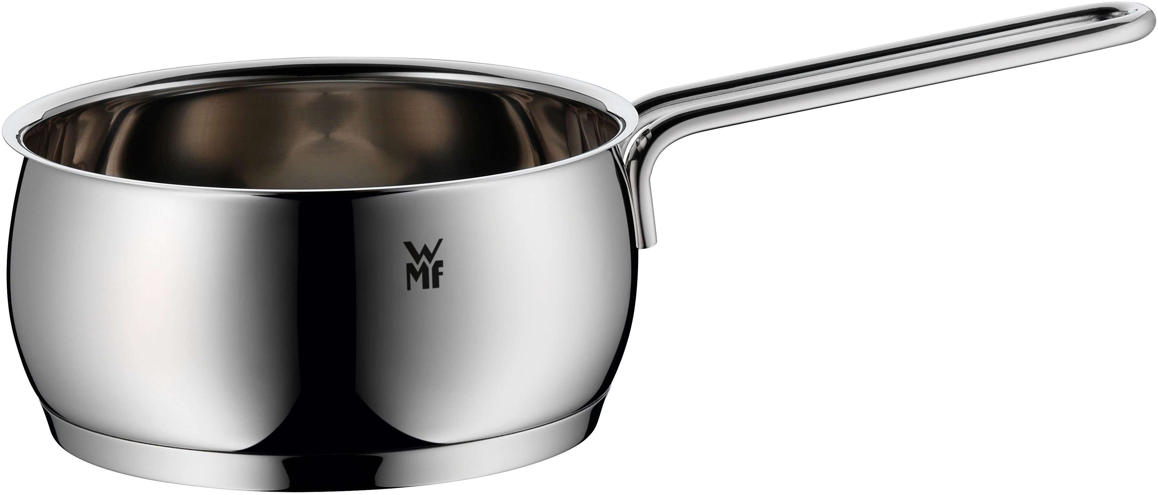 WMF Pannenset Quality One Cool+ technologie voor warmte-reducerende handvatten, brede beschermrand (set)