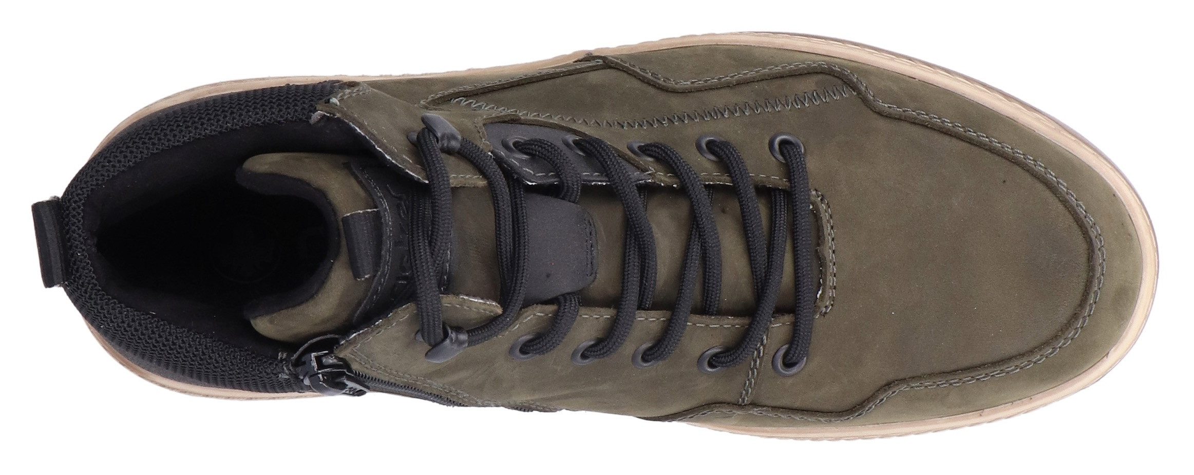 Rieker Veterschoenen Outdoorlaarzen, sneakerboots, TEX-membraan, met binnenritssluiting