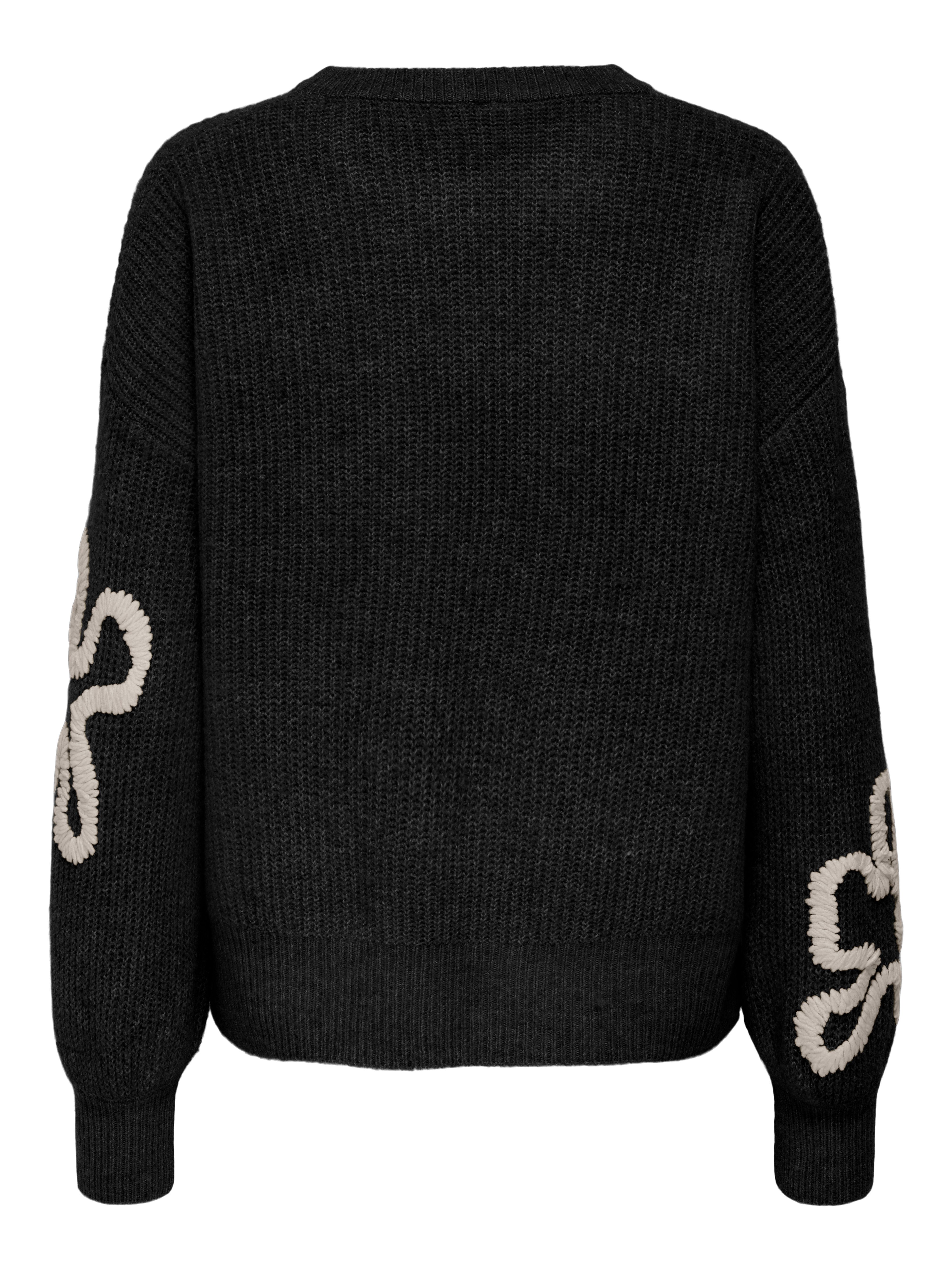 Only Gebreide trui ONLDAISY LS STITCH O-NECK KNT