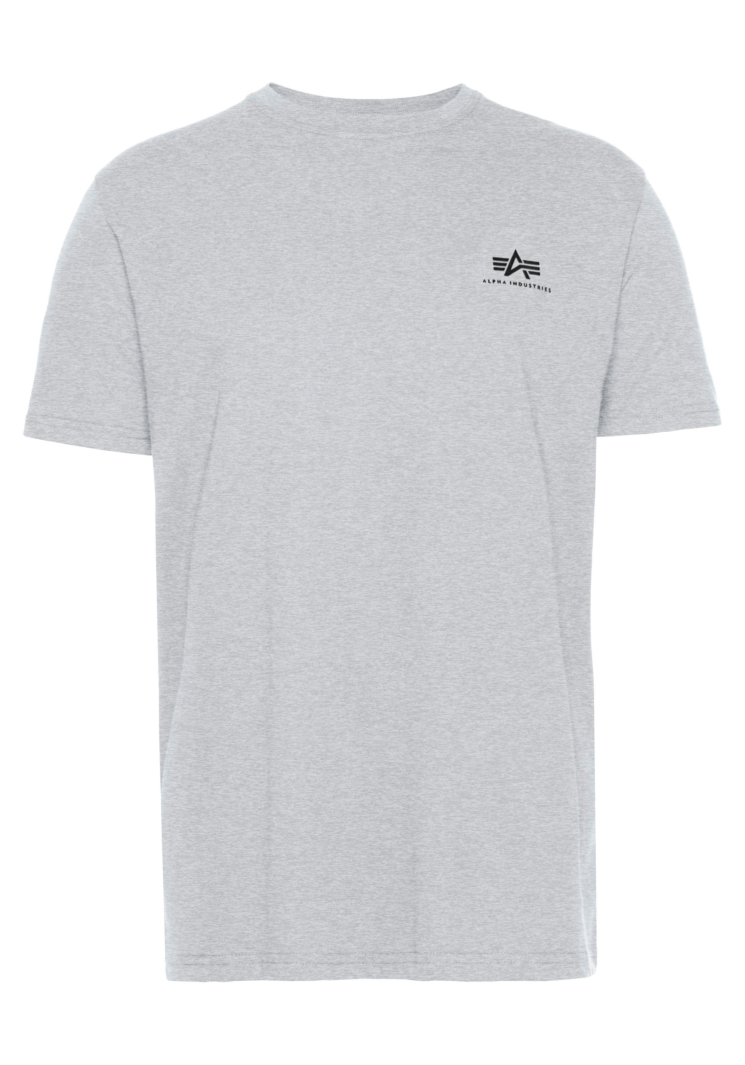 Alpha Industries Shirt met ronde hals BASIC T SMALL LOGO