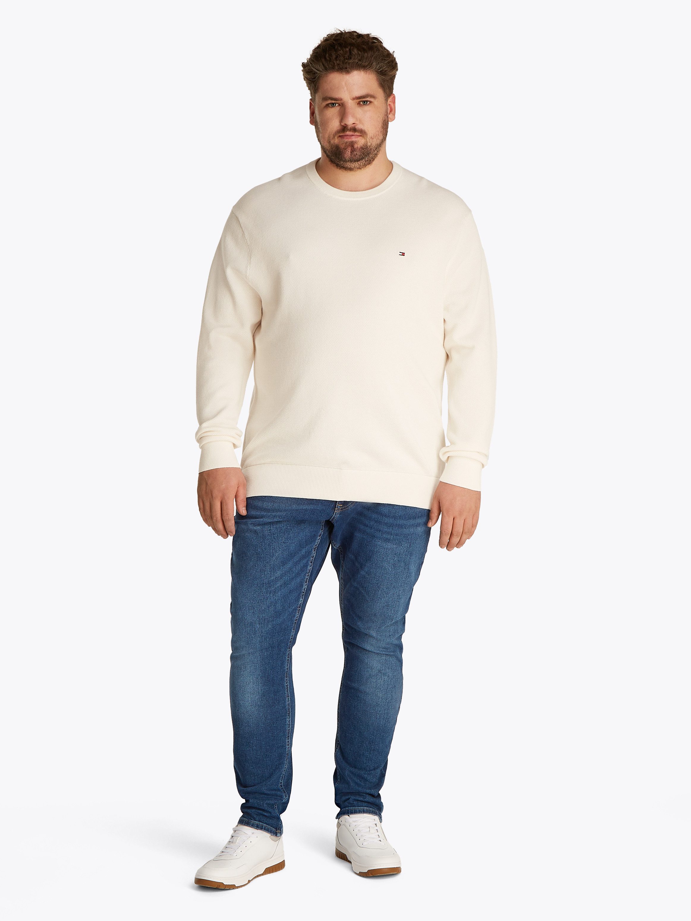 Tommy Hilfiger Trui met ronde hals BT-ESSENTIAL STRUCTURE CREW NECK