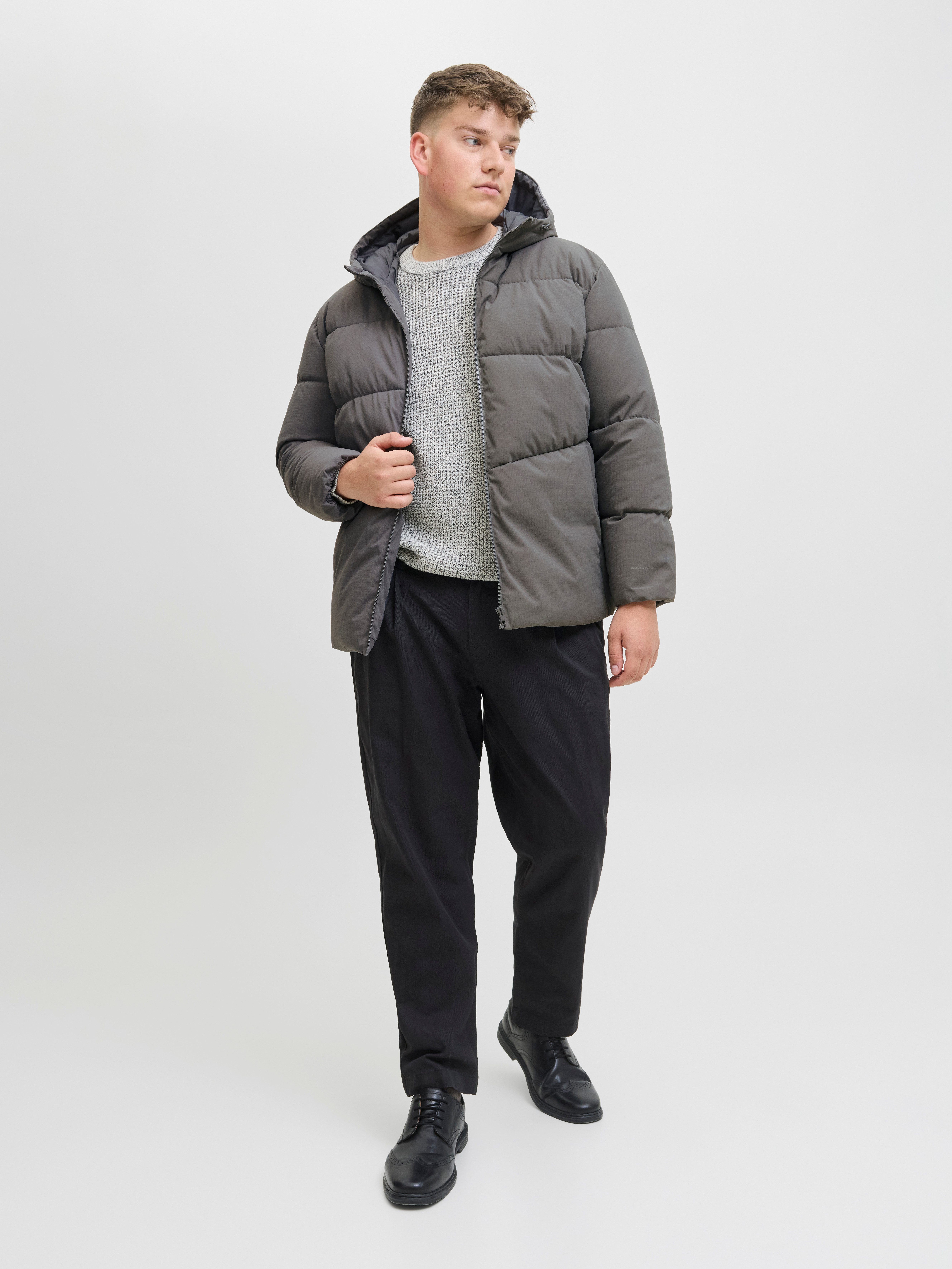 Jack & Jones PlusSize Gewatteerde jas JJGLOBAL PUFFER JACKET PLS
