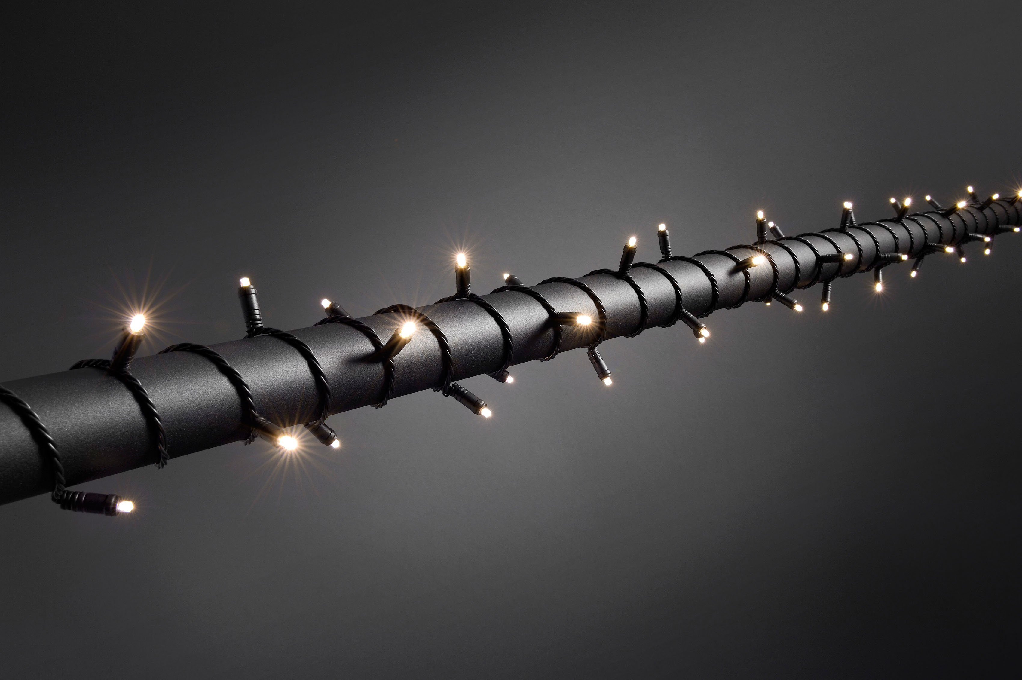KONSTSMIDE Led-lichtsnoer Micro-ledlichtsnoer, dubbel geïsoleerd/bekleed, 80 warmwitte dioden (1 stuk)