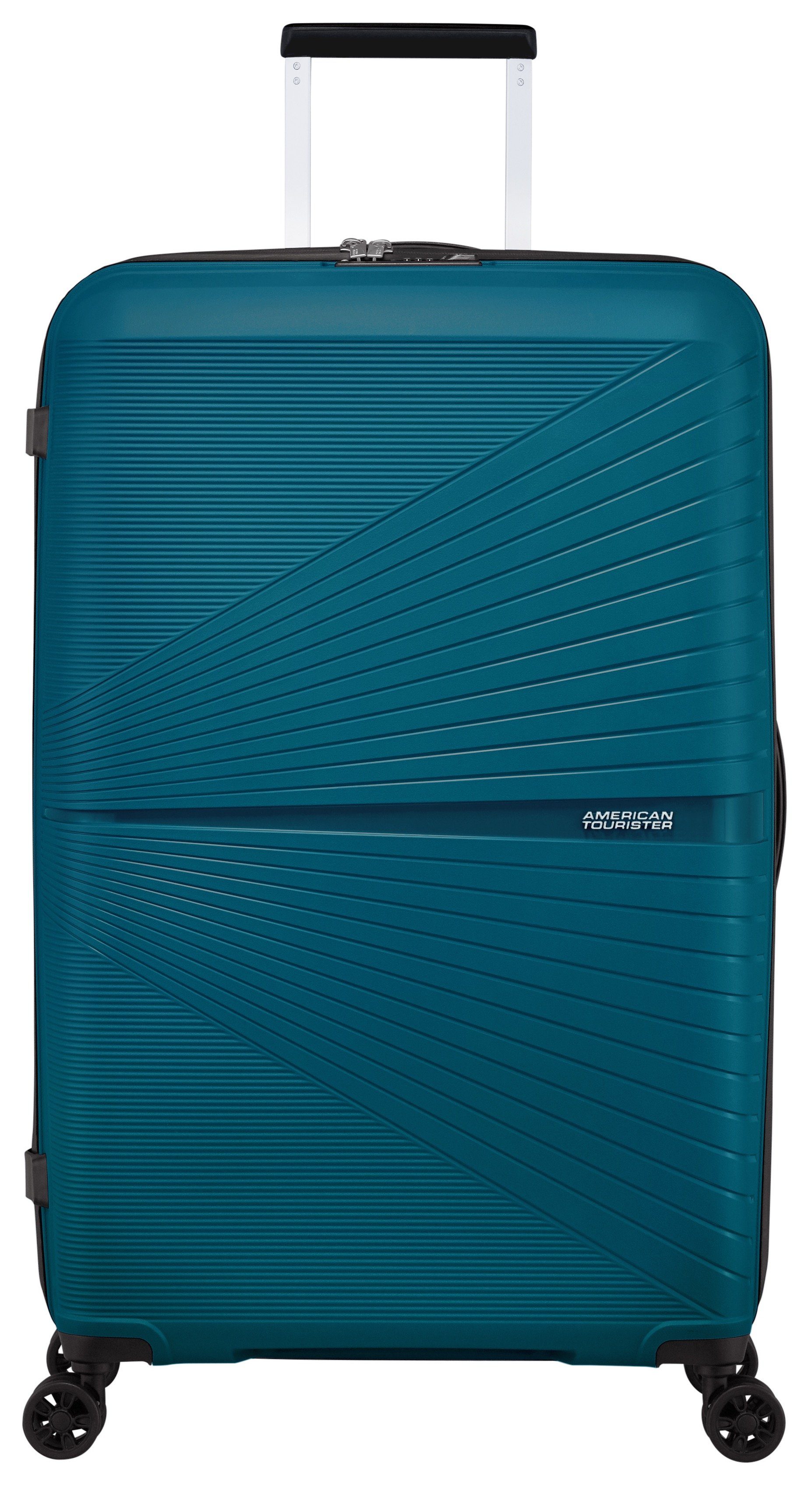 American Tourister Hardshell-trolley Koffer reisbagage koffer groot reis koffer TSA-cijferslot unisex koffers & reistassen blauw