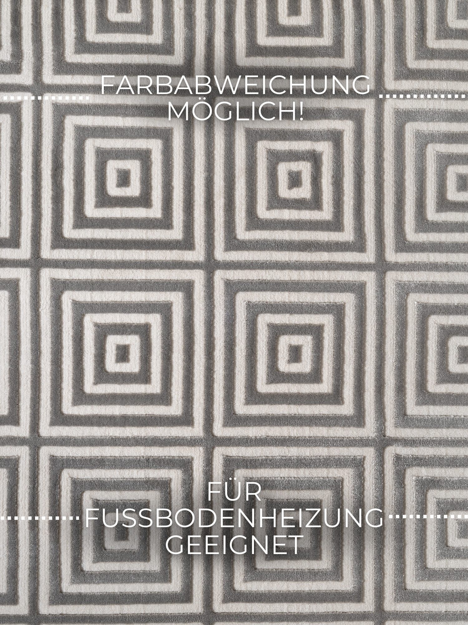 ELLE DECORATION Design-vloerkleed Tourmaline Woonkamer, slaapkamer, loper, hoog-laag effect, gang, glans