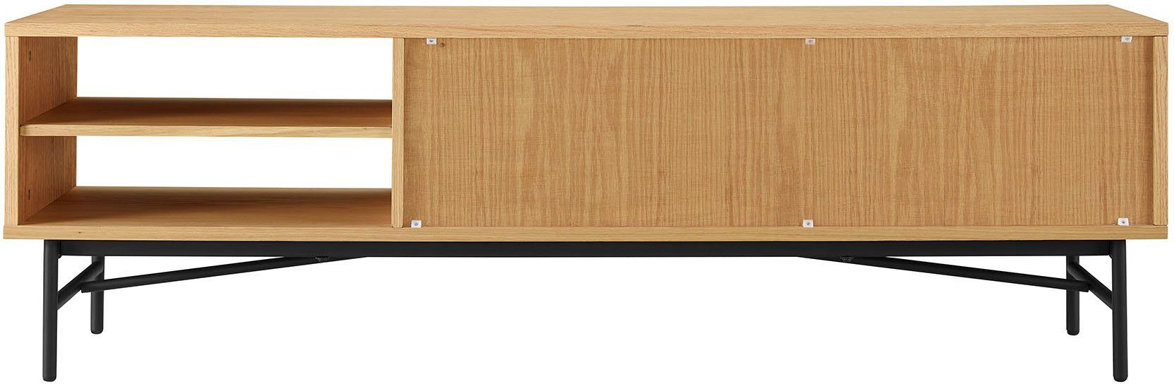 SalesFever Tv-meubel Commode, eikenhoutfineer, breedte 160 cm