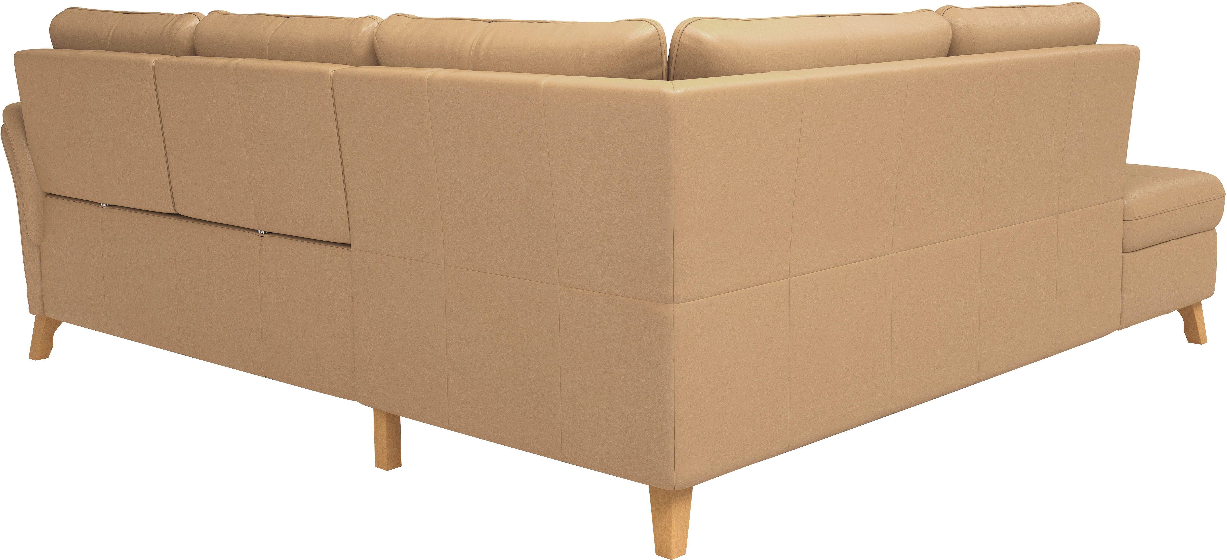 sit&more Hoekbank Göteborg inclusief zitdiepteverstelling, optioneel met bedfunctie & bedlade