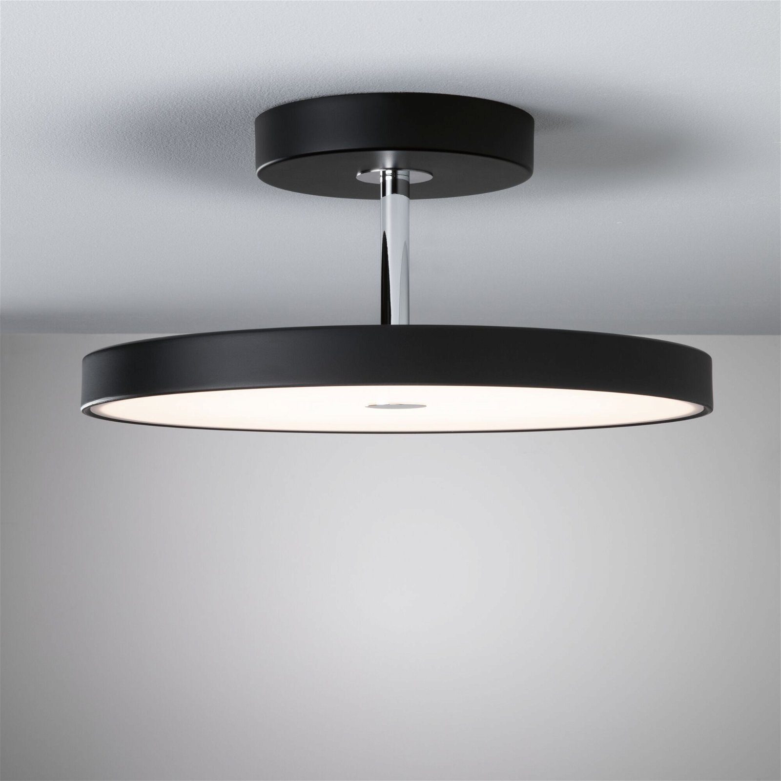 Paulmann Led-plafondlamp Hildor Smart Home Zigbee 30W 400 mm Zwart 230V Metaal/Kunststof