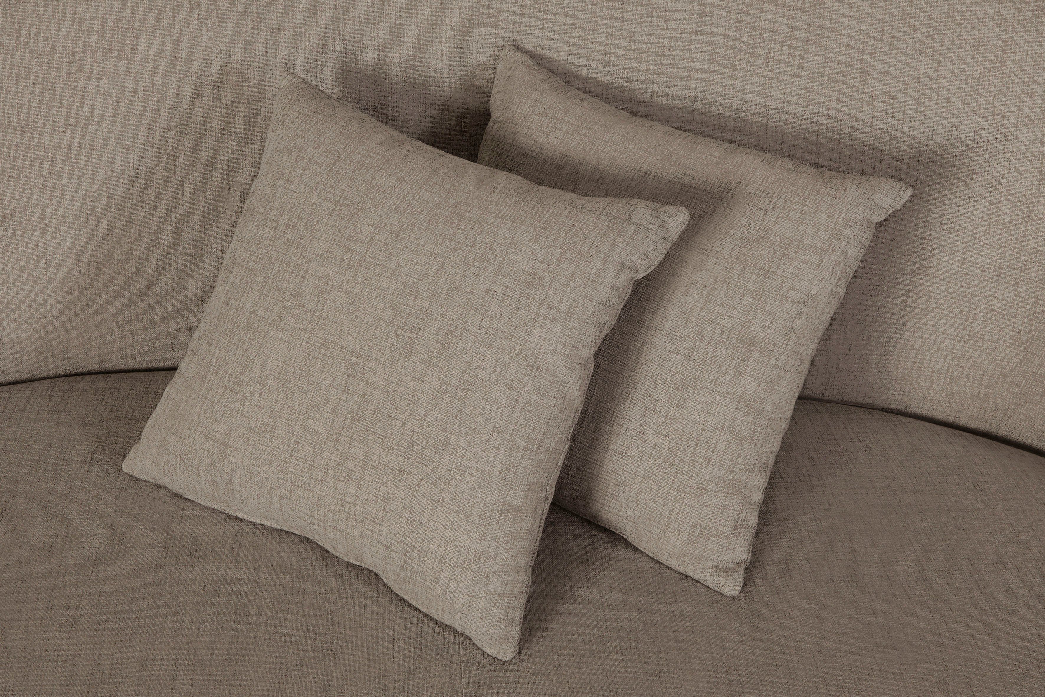 LeGer Home by Lena Gercke 2-zitsbank Dilara afgeronde rugleuning en front, in 3 stofkwaliteiten