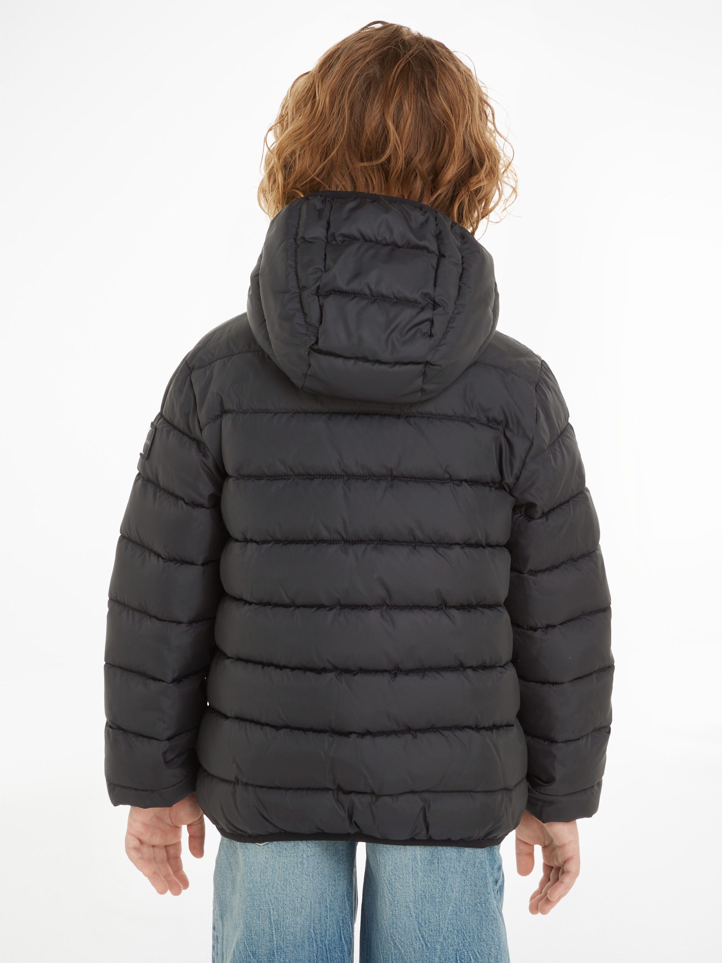 Calvin Klein Gewatteerde jas INST. LOGO LIGHT PADDED JACKET