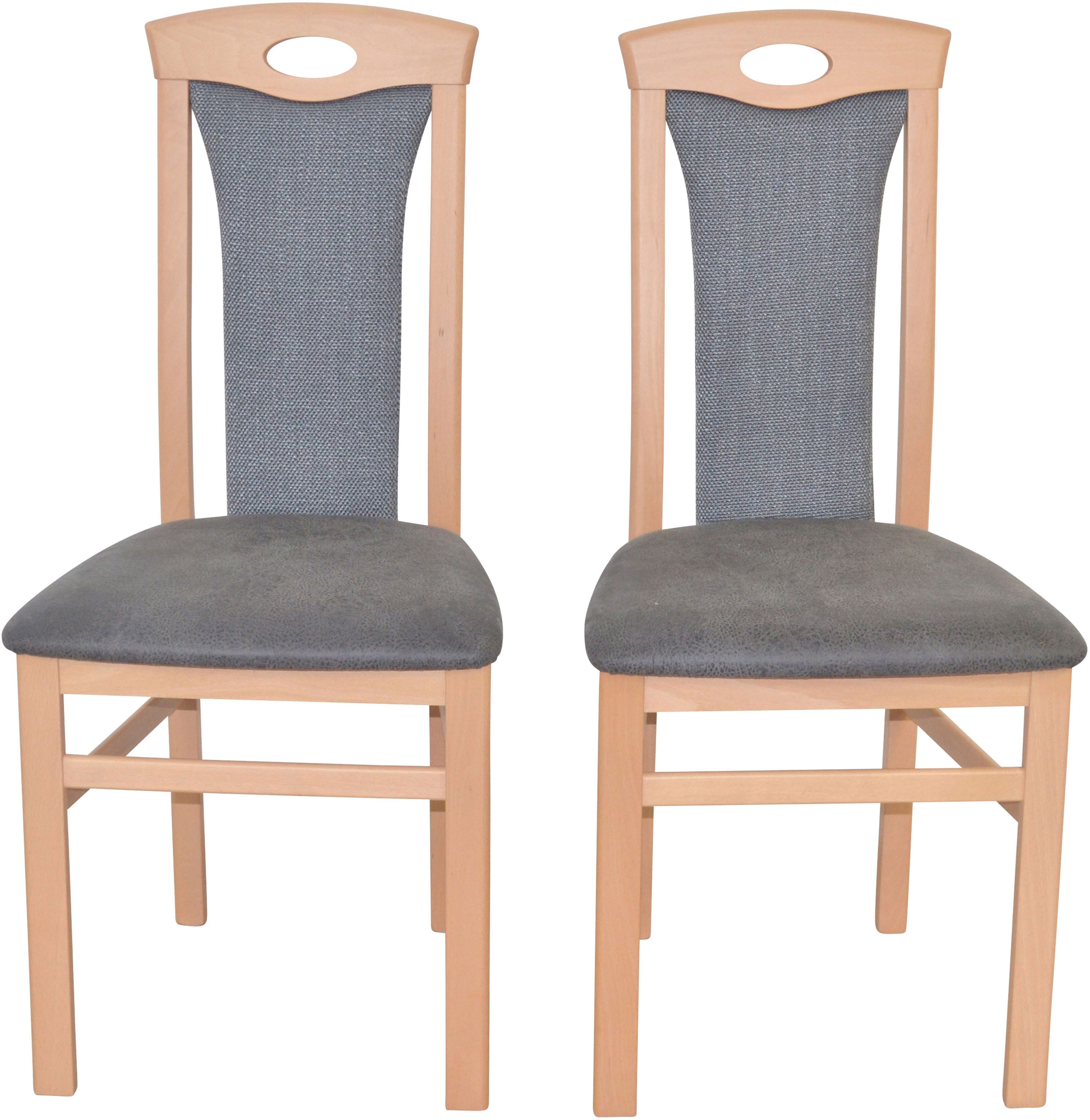 HOFMANN LIVING AND MORE Stoel met 4 poten (set, 2 stuks)