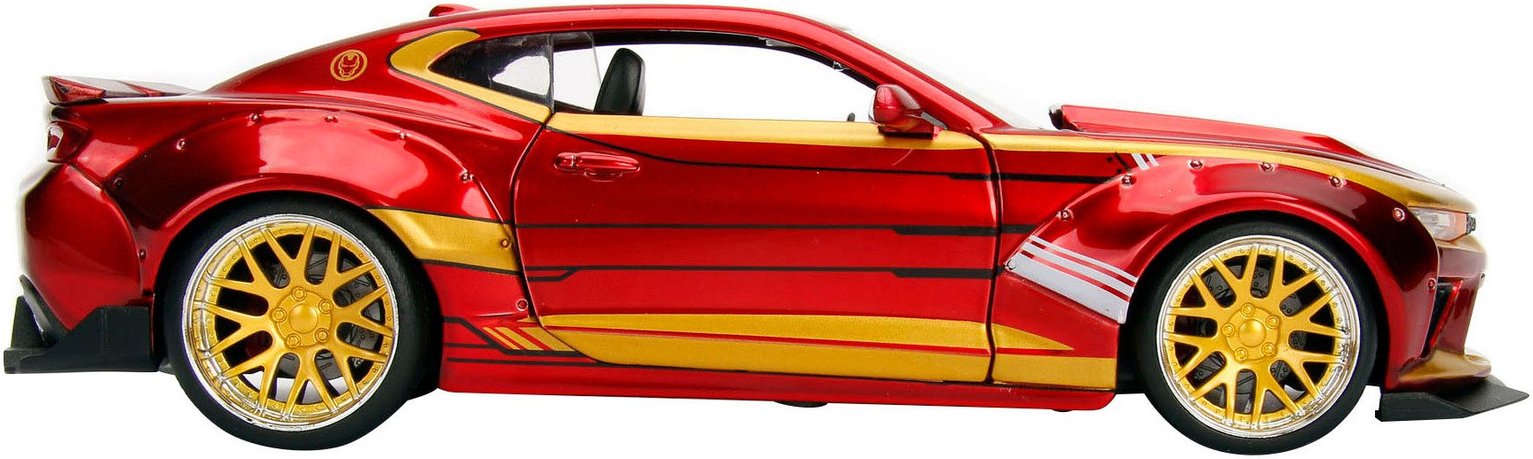 JADA Speelgoedauto Marvel Ironman 2016 Chevy Camaro SS 1:24